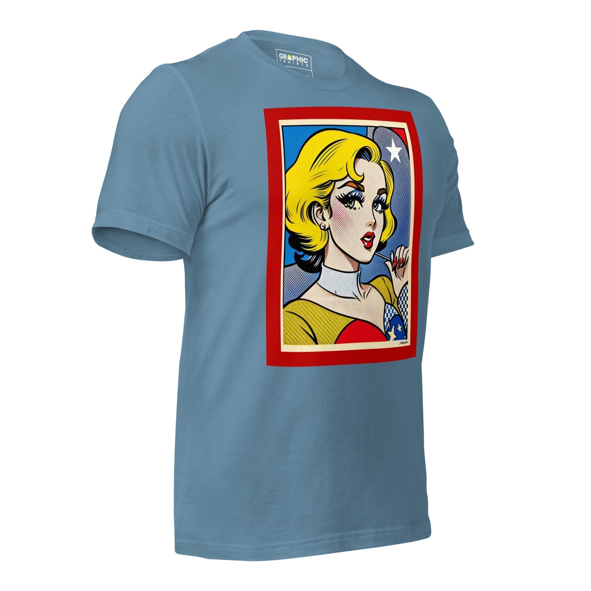 Unisex Crew Neck T-Shirt - Vintage American Comic Series v.21 - GRAPHIC T-SHIRTS