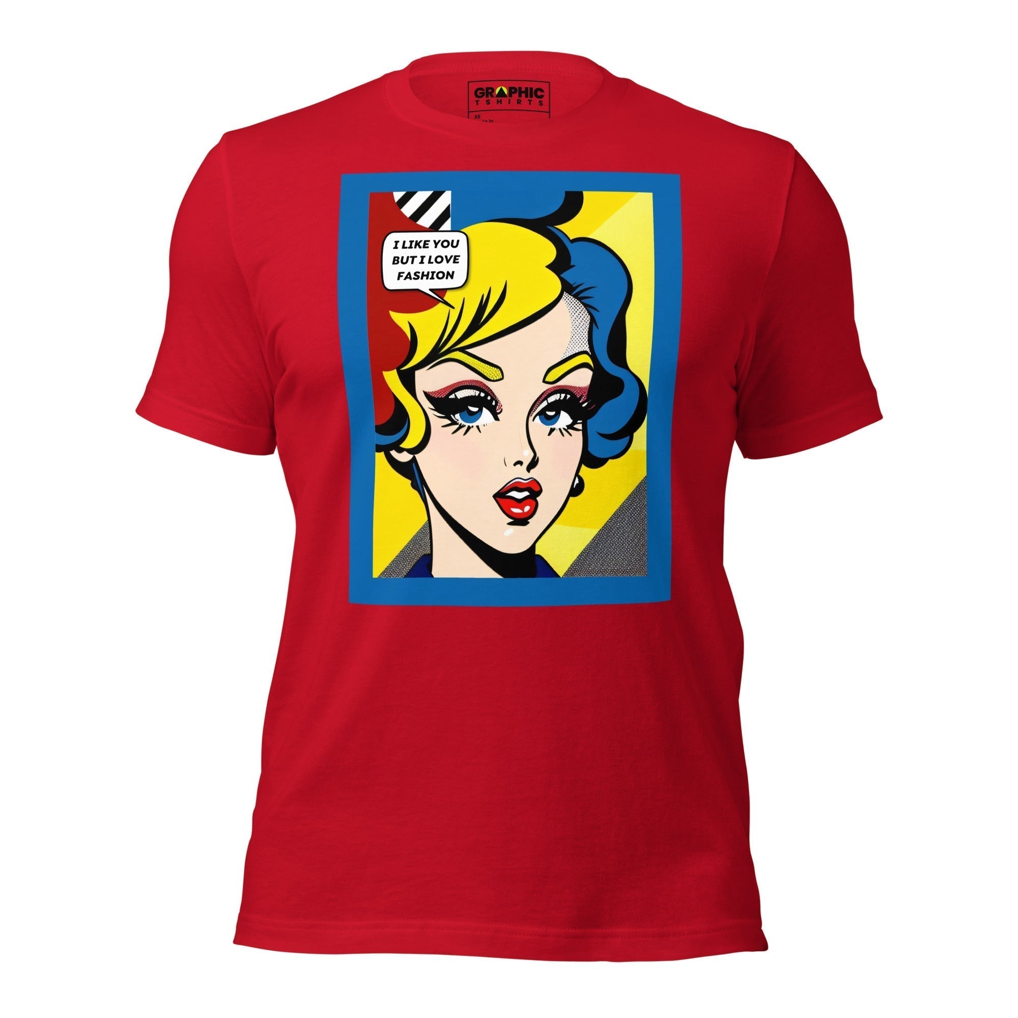 Unisex Crew Neck T-Shirt - Vintage American Comic Series v.22 - GRAPHIC T-SHIRTS