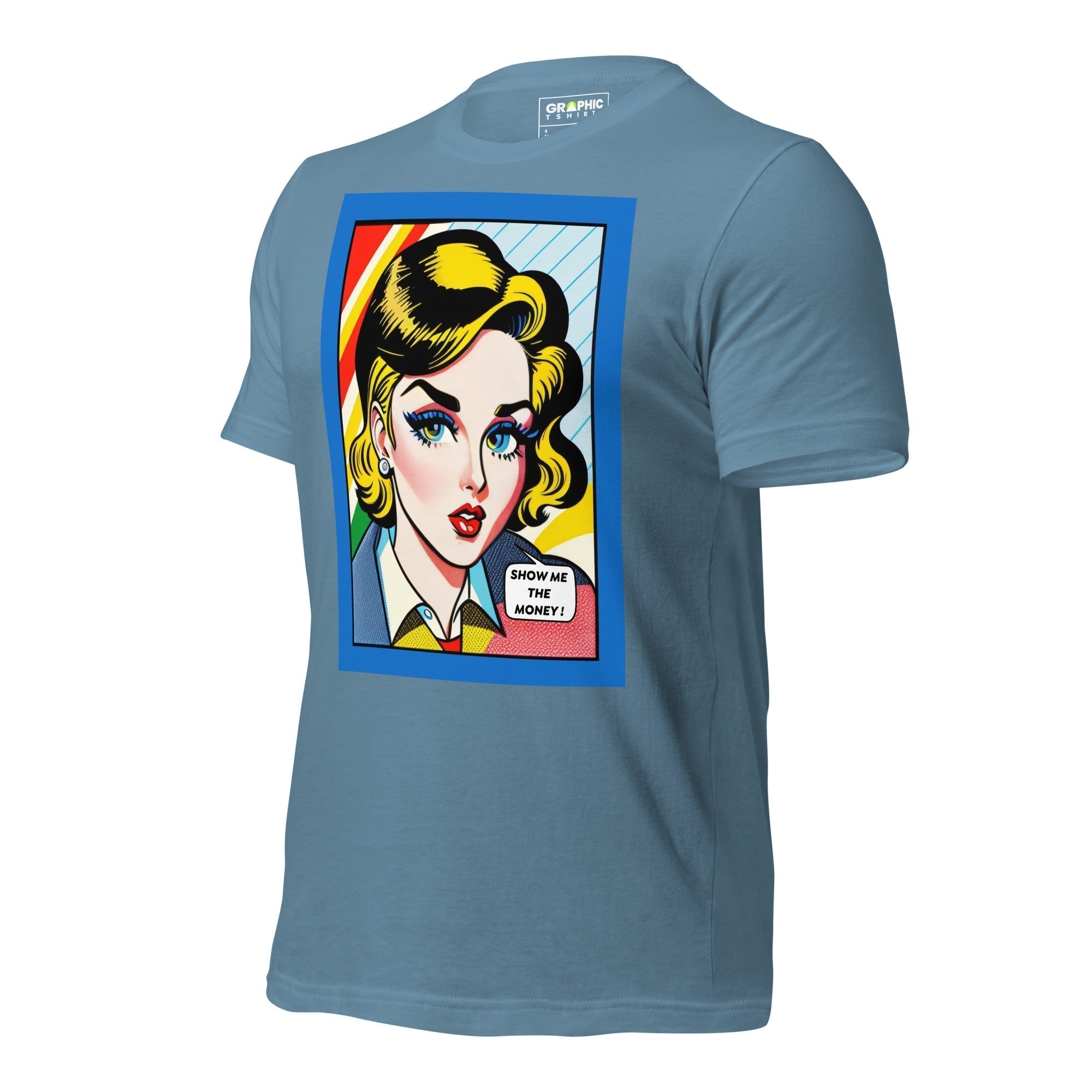 Unisex Crew Neck T-Shirt - Vintage American Comic Series v.23 - GRAPHIC T-SHIRTS