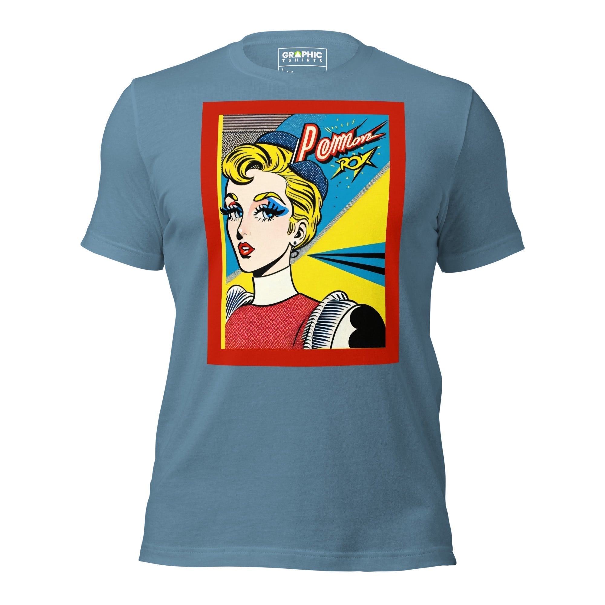 Unisex Crew Neck T-Shirt - Vintage American Comic Series v.25 - GRAPHIC T-SHIRTS