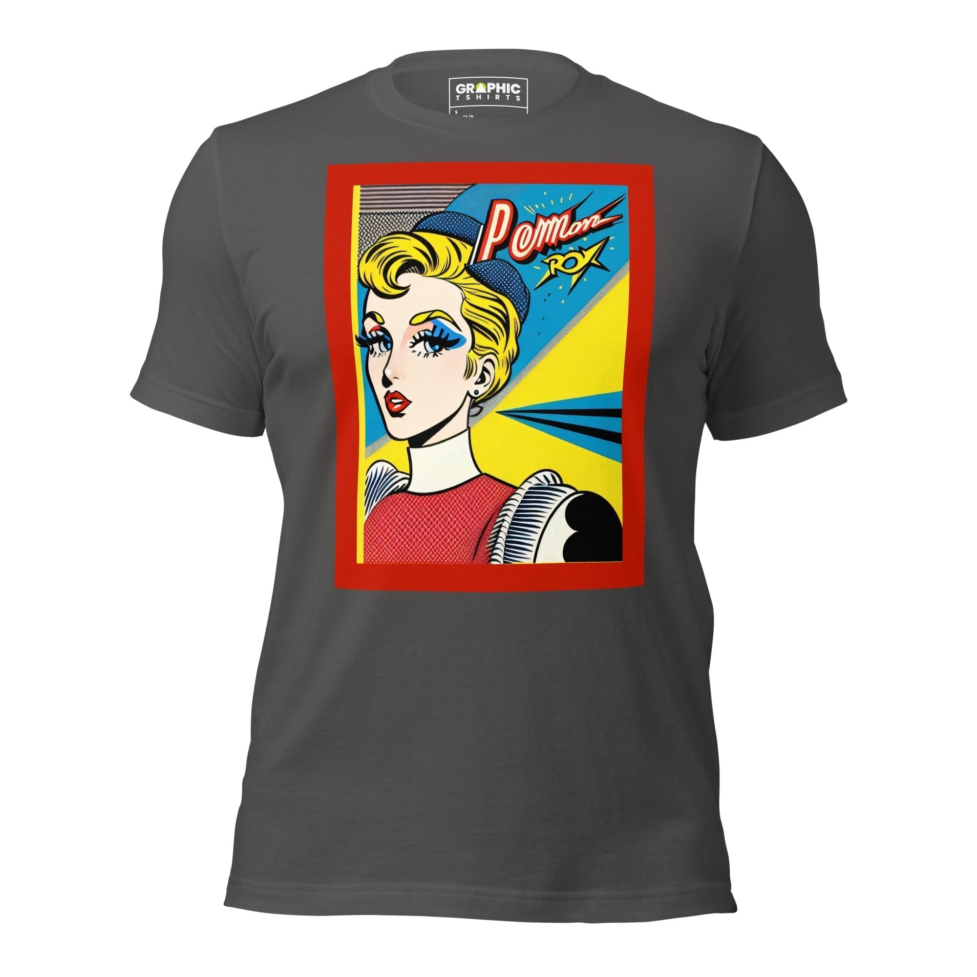 Unisex Crew Neck T-Shirt - Vintage American Comic Series v.25 - GRAPHIC T-SHIRTS