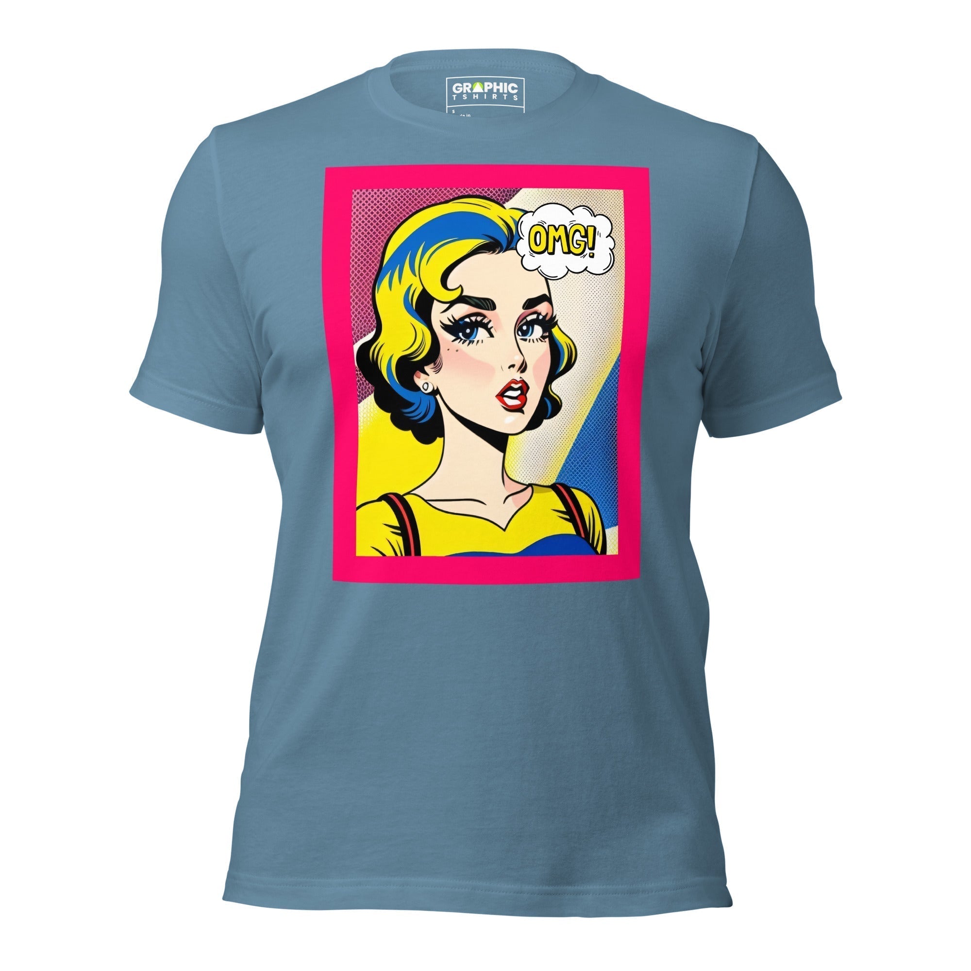 Unisex Crew Neck T-Shirt - Vintage American Comic Series v.26 - GRAPHIC T-SHIRTS
