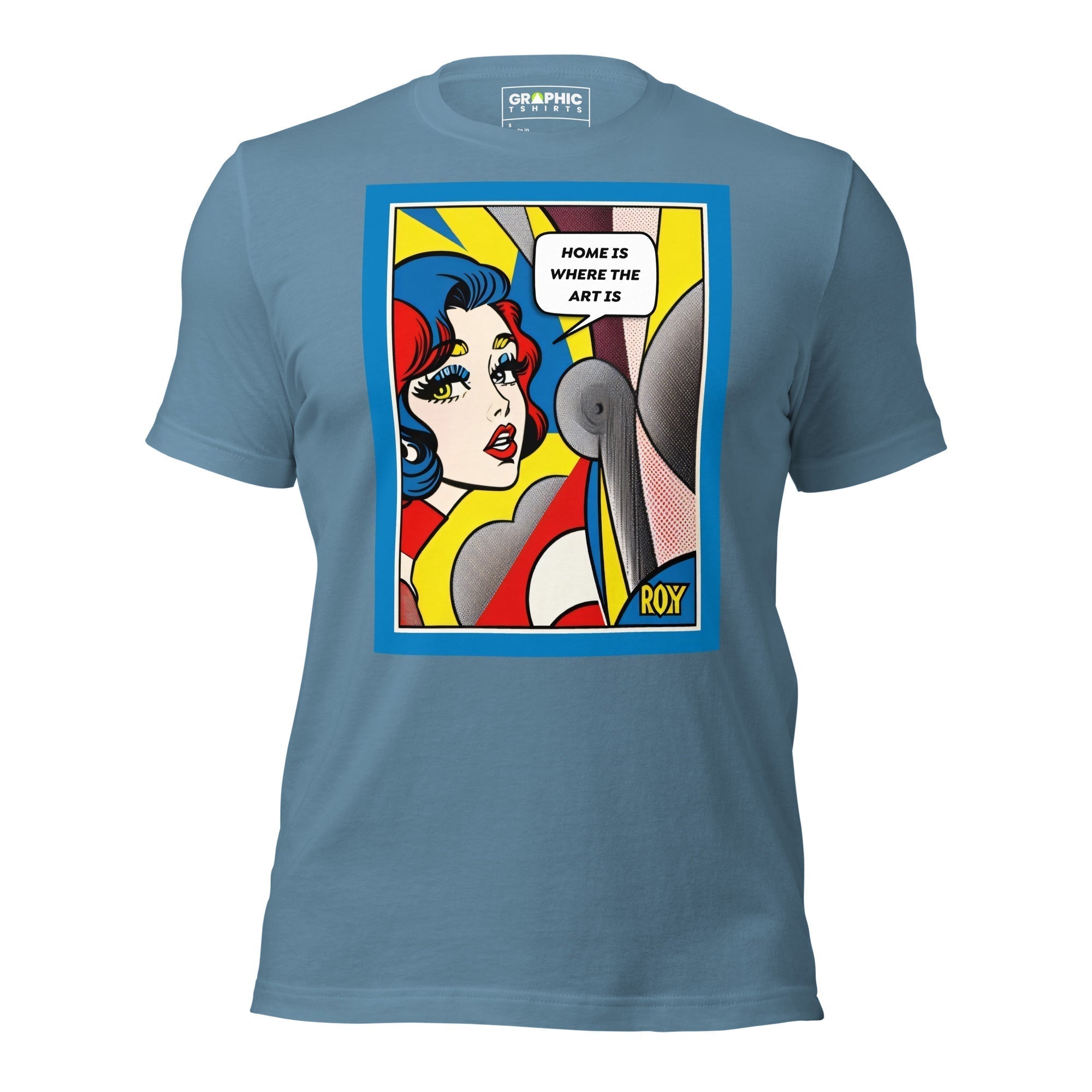 Unisex Crew Neck T-Shirt - Vintage American Comic Series v.29 - GRAPHIC T-SHIRTS