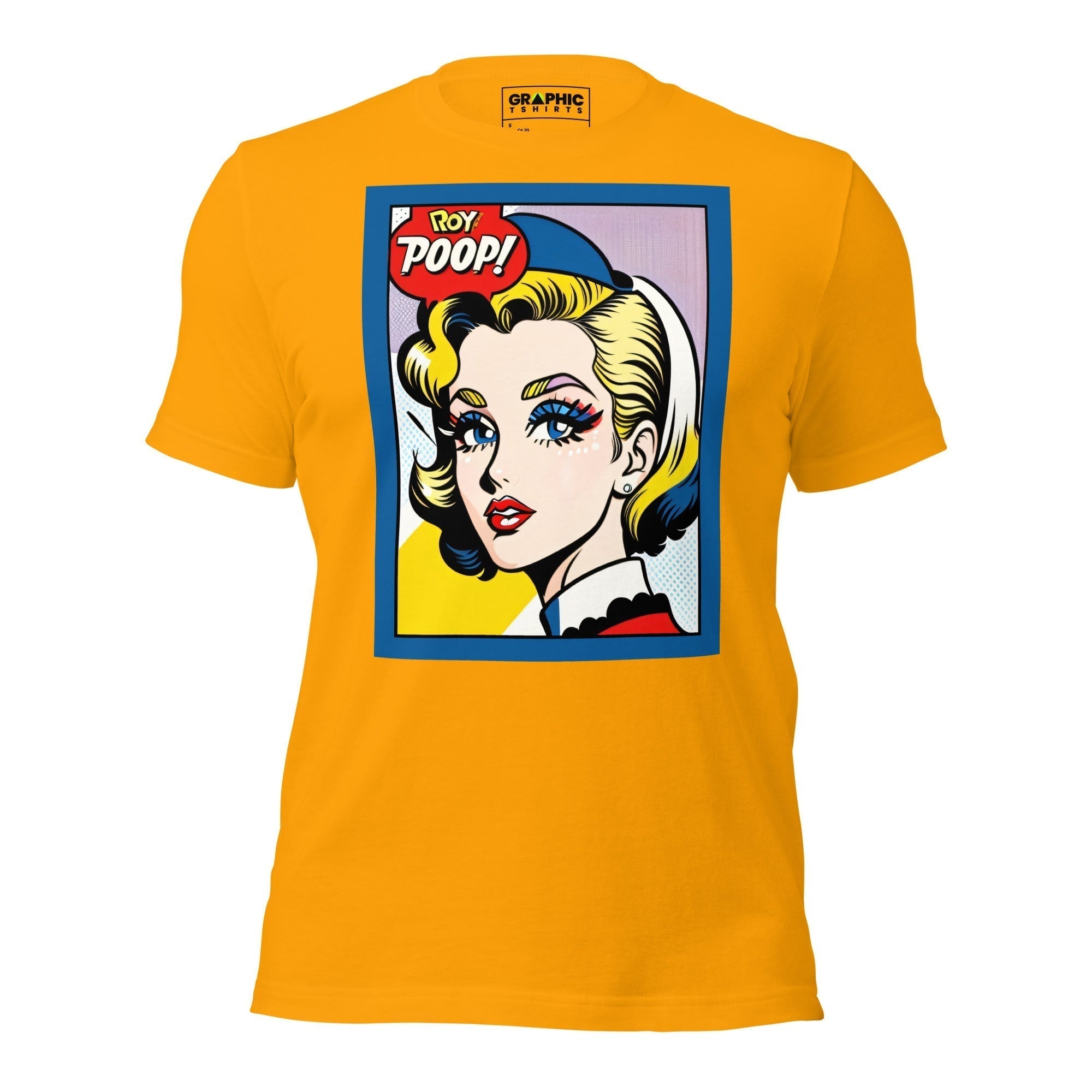 Unisex Crew Neck T-Shirt - Vintage American Comic Series v.32 - GRAPHIC T-SHIRTS