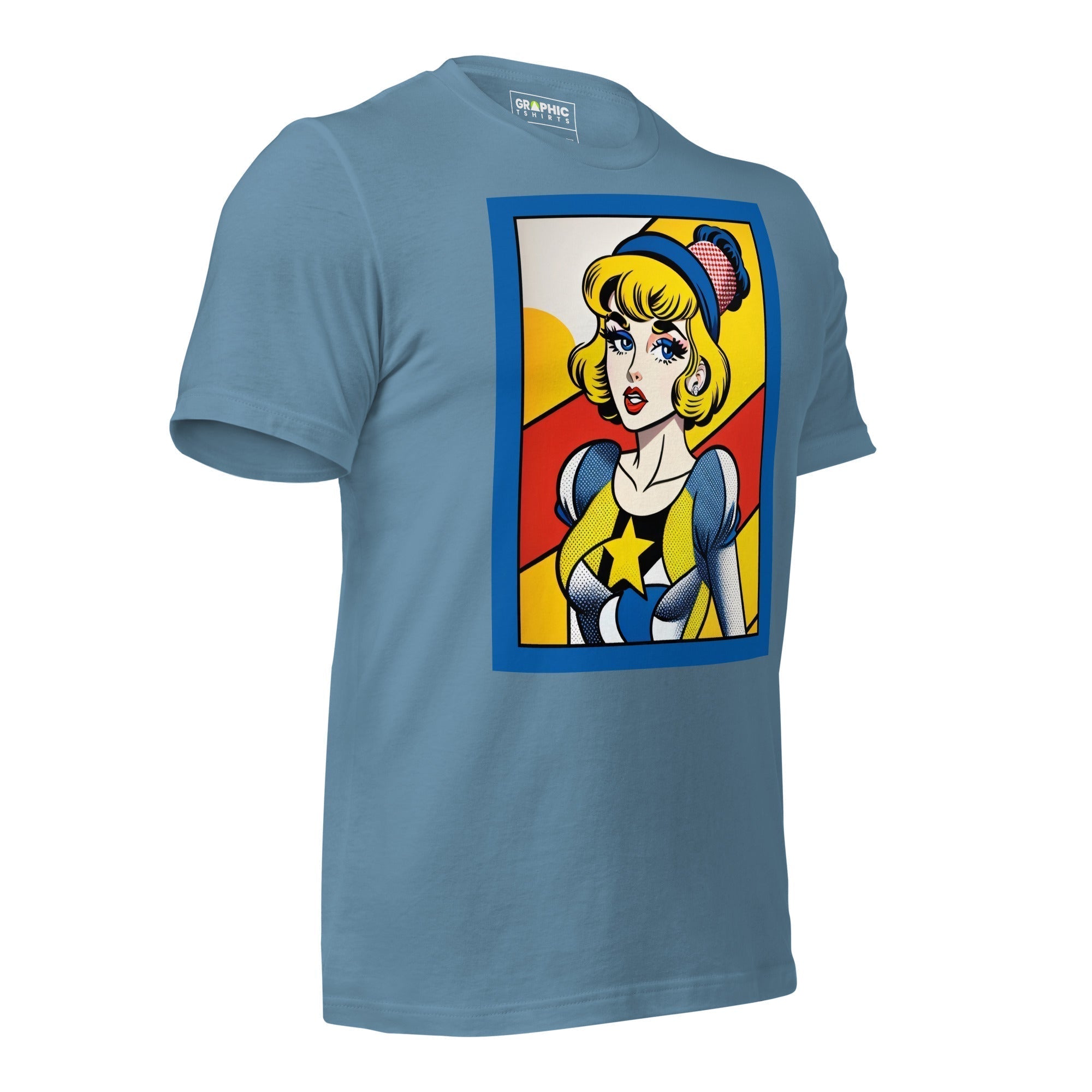 Unisex Crew Neck T-Shirt - Vintage American Comic Series v.33 - GRAPHIC T-SHIRTS