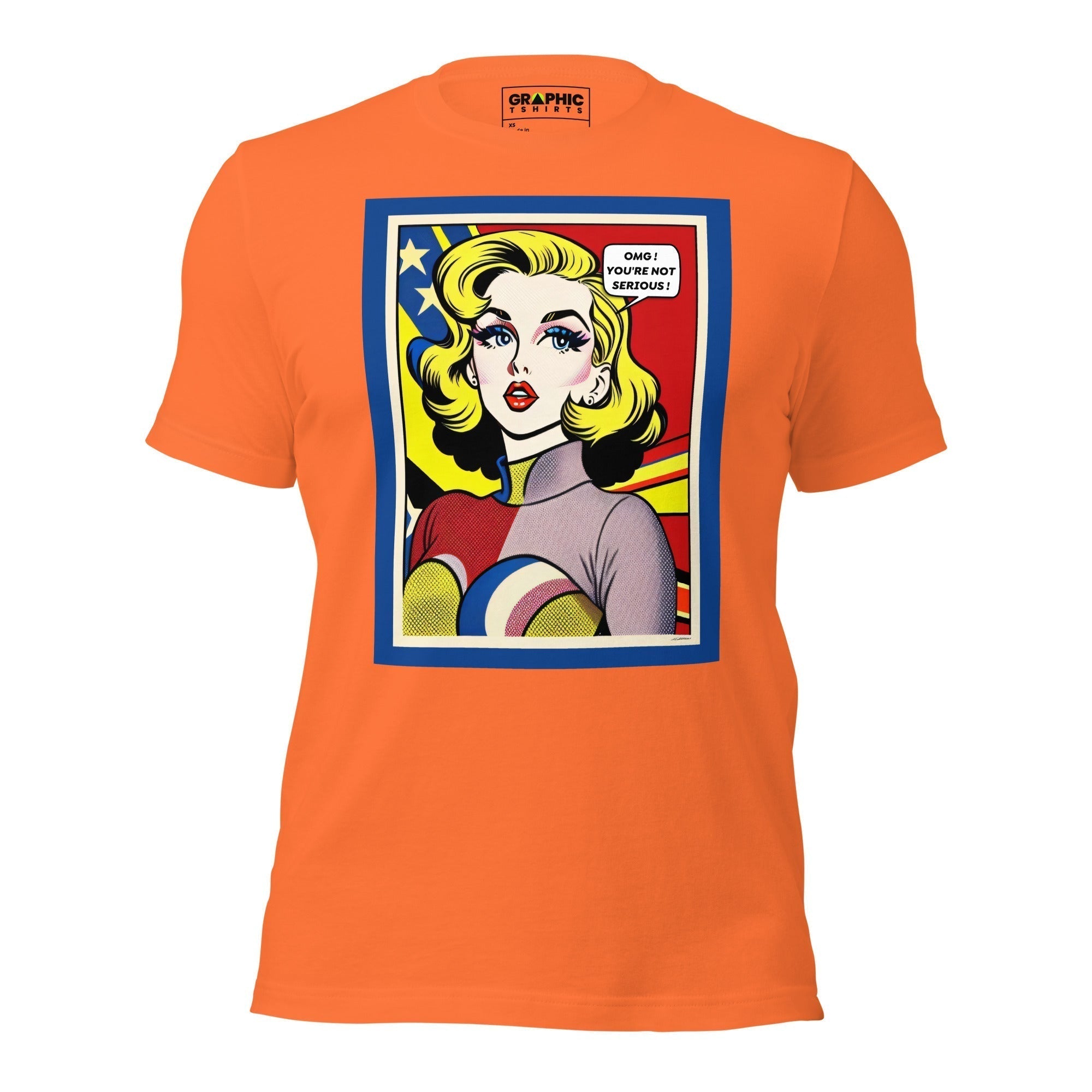 Unisex Crew Neck T-Shirt - Vintage American Comic Series v.39 - GRAPHIC T-SHIRTS