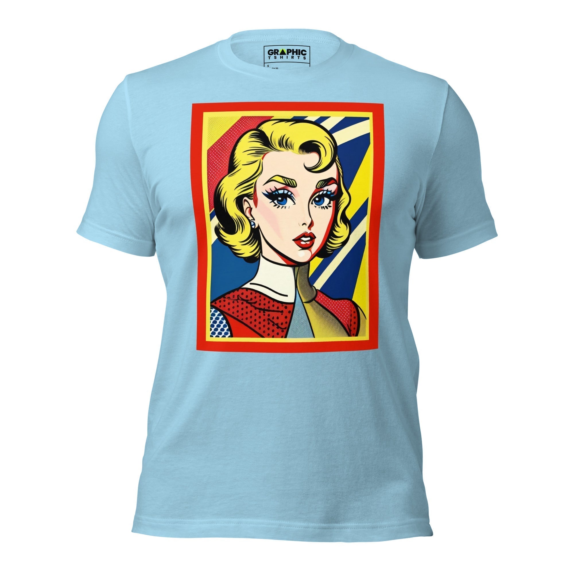 Unisex Crew Neck T-Shirt - Vintage American Comic Series v.4 - GRAPHIC T-SHIRTS