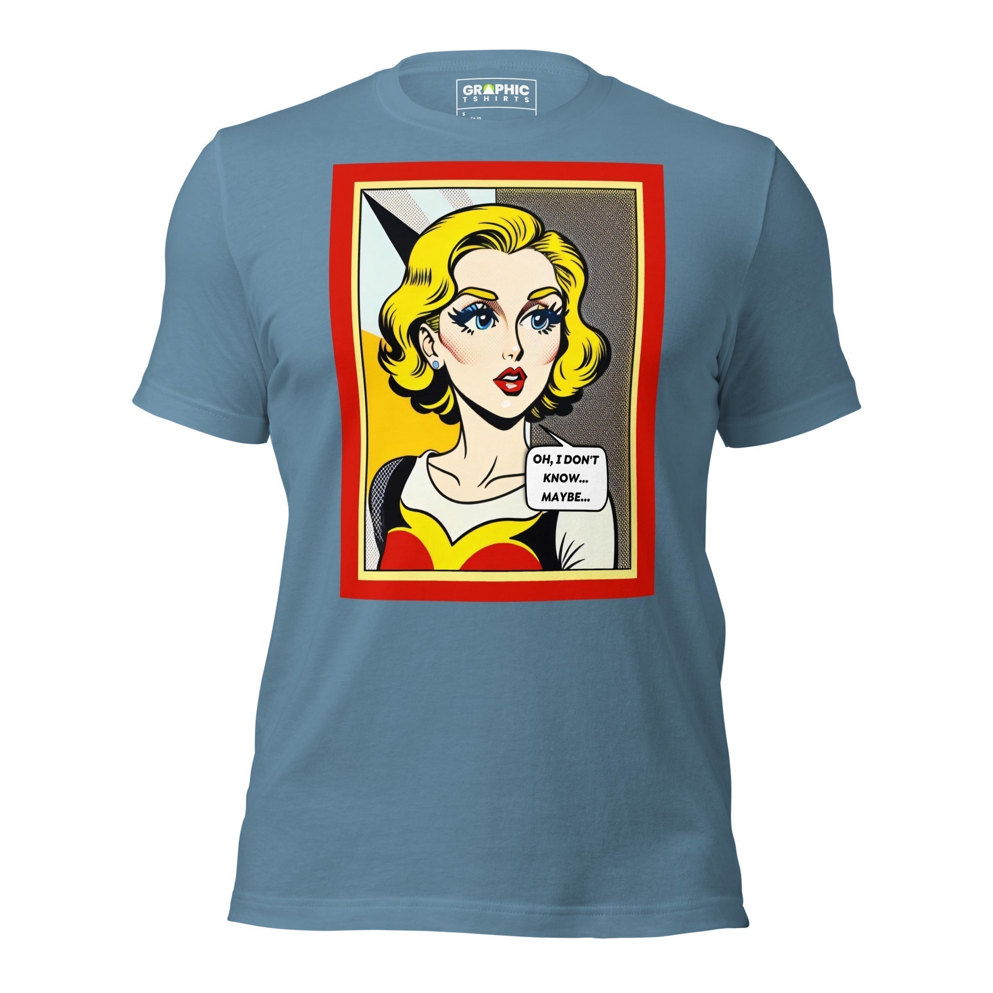 Unisex Crew Neck T-Shirt - Vintage American Comic Series v.40 - GRAPHIC T-SHIRTS
