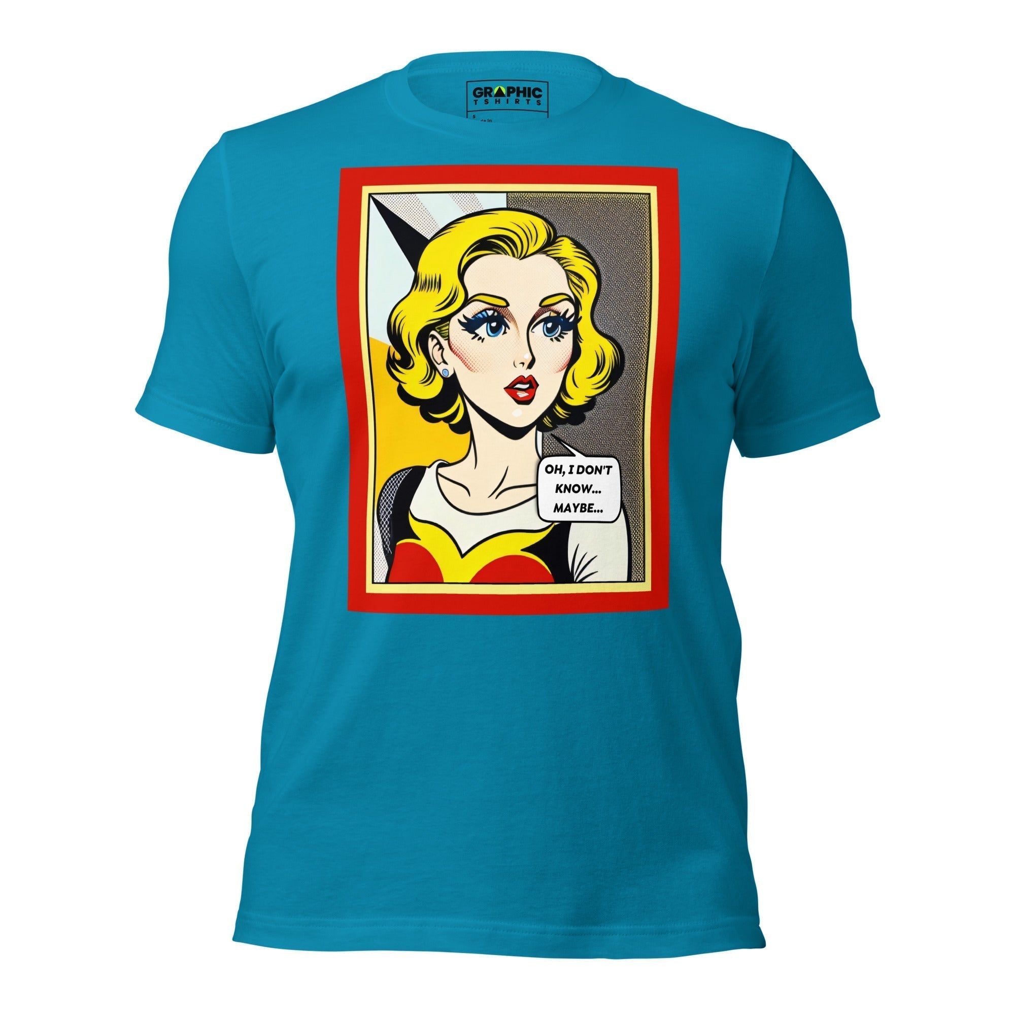 Unisex Crew Neck T-Shirt - Vintage American Comic Series v.40 - GRAPHIC T-SHIRTS