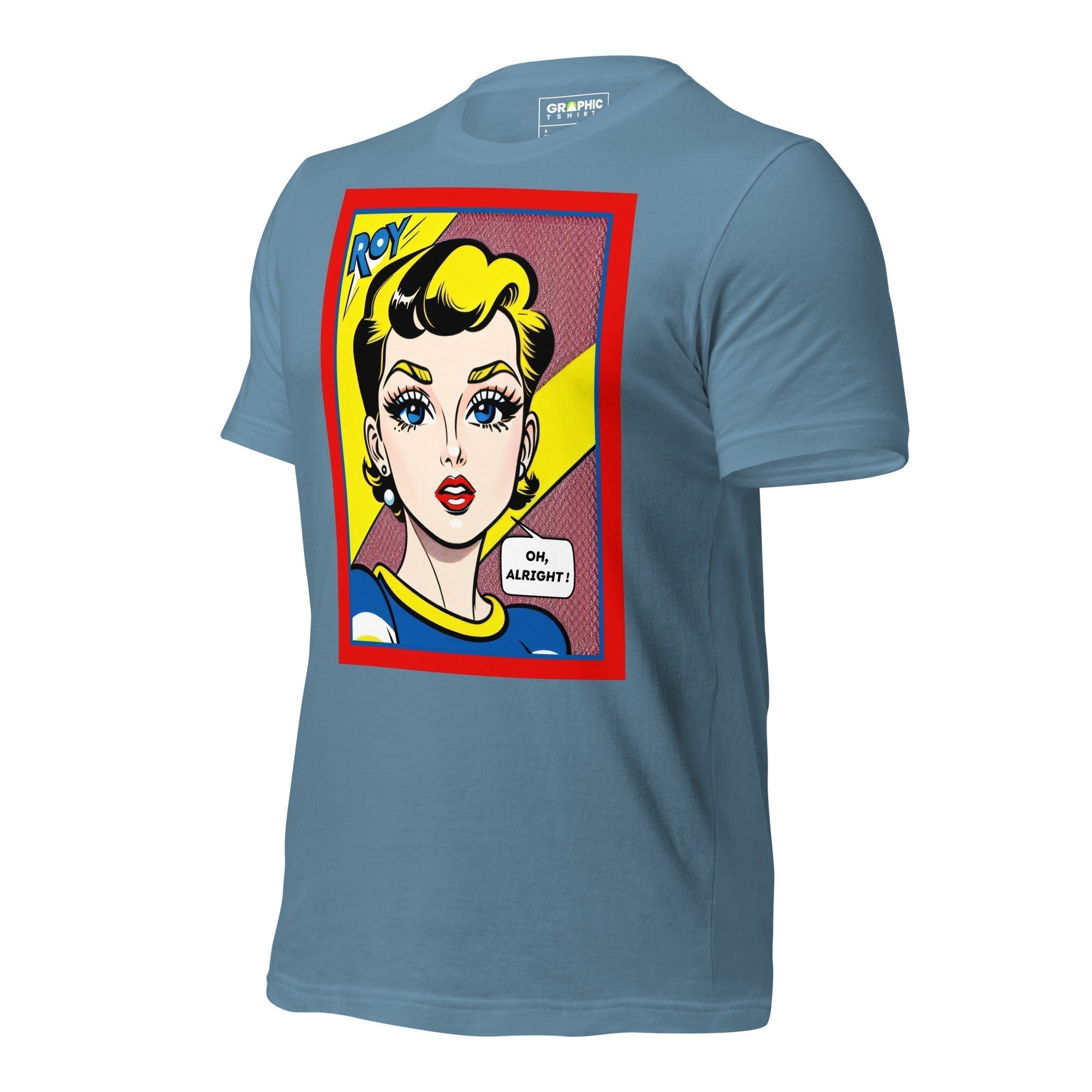 Unisex Crew Neck T-Shirt - Vintage American Comic Series v.44 - GRAPHIC T-SHIRTS