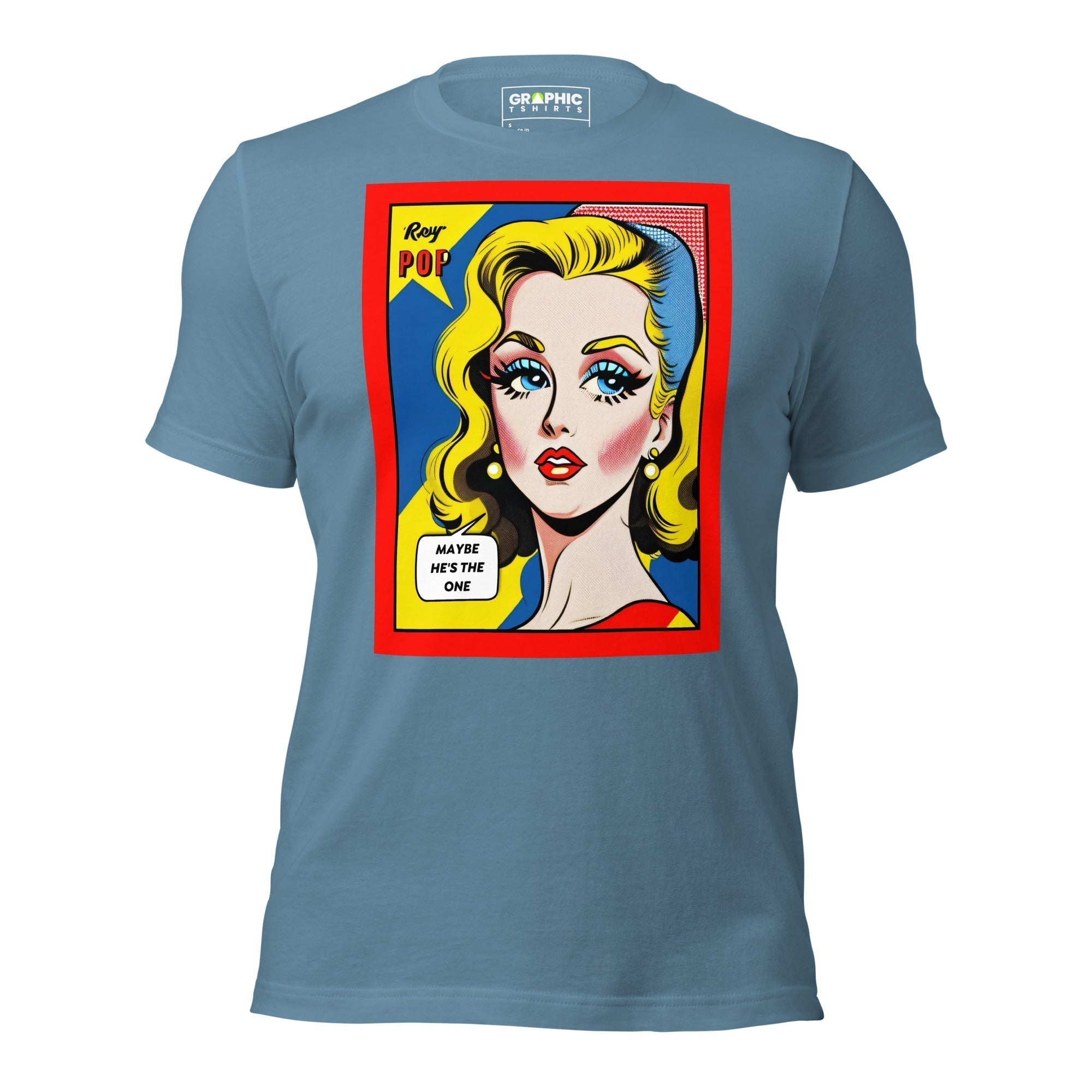Unisex Crew Neck T-Shirt - Vintage American Comic Series v.46 - GRAPHIC T-SHIRTS