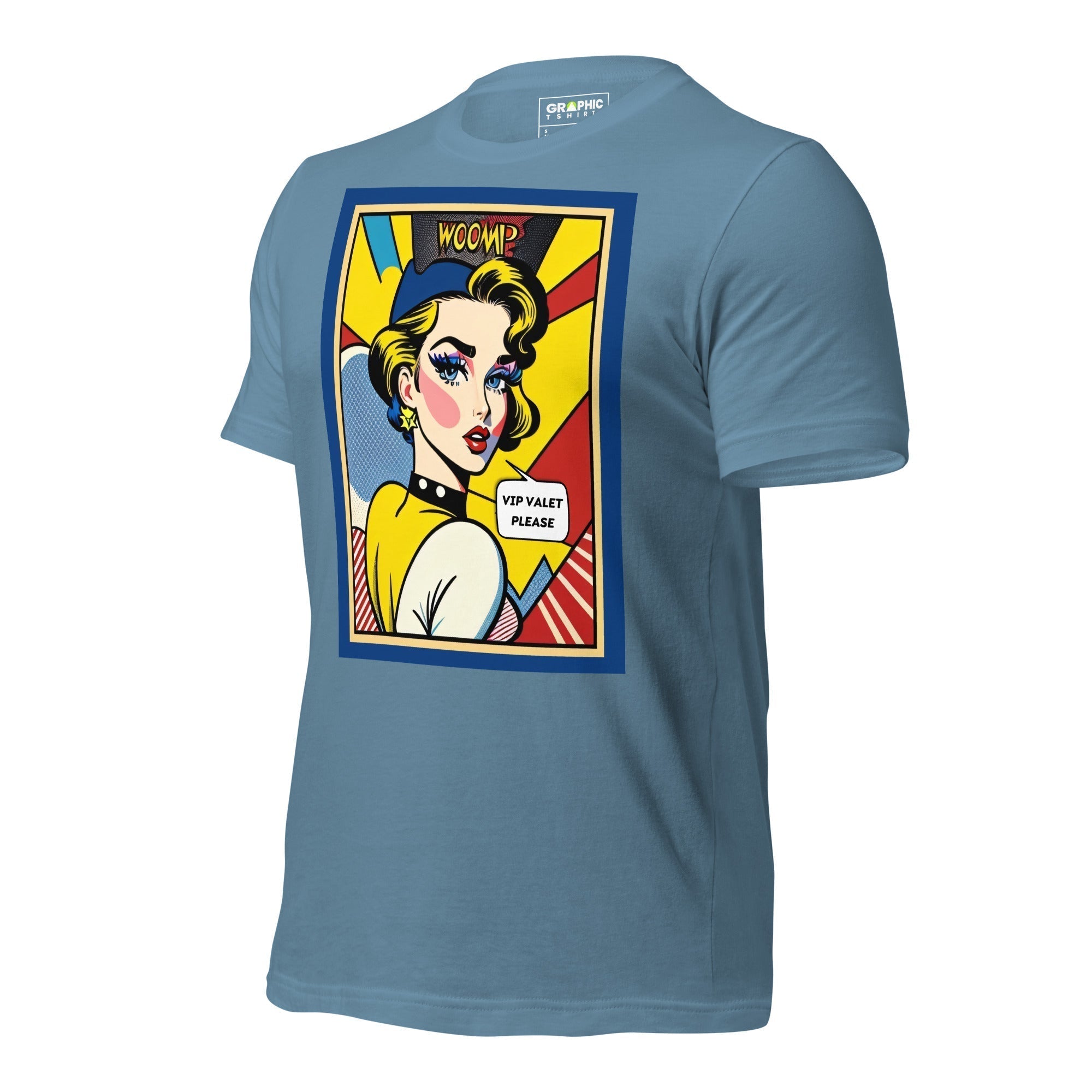 Unisex Crew Neck T-Shirt - Vintage American Comic Series v.49 - GRAPHIC T-SHIRTS