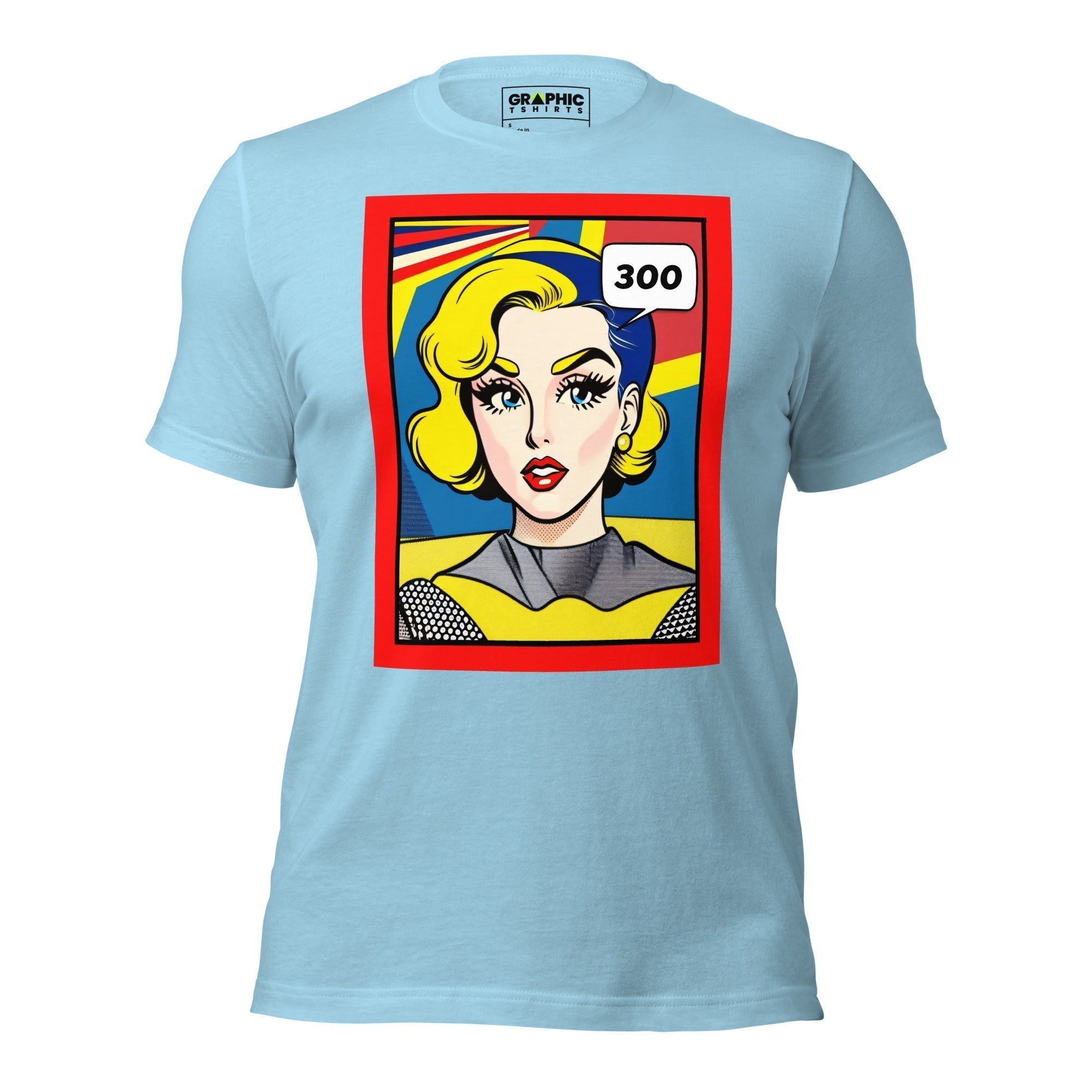 Unisex Crew Neck T-Shirt - Vintage American Comic Series v.5 - GRAPHIC T-SHIRTS
