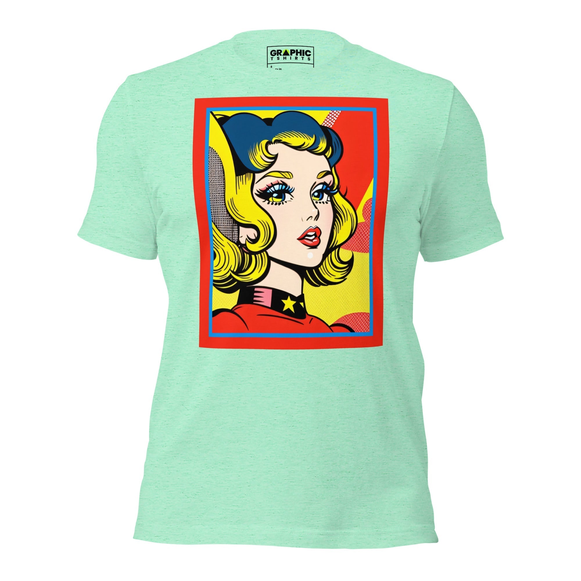 Unisex Crew Neck T-Shirt - Vintage American Comic Series v.8 - GRAPHIC T-SHIRTS