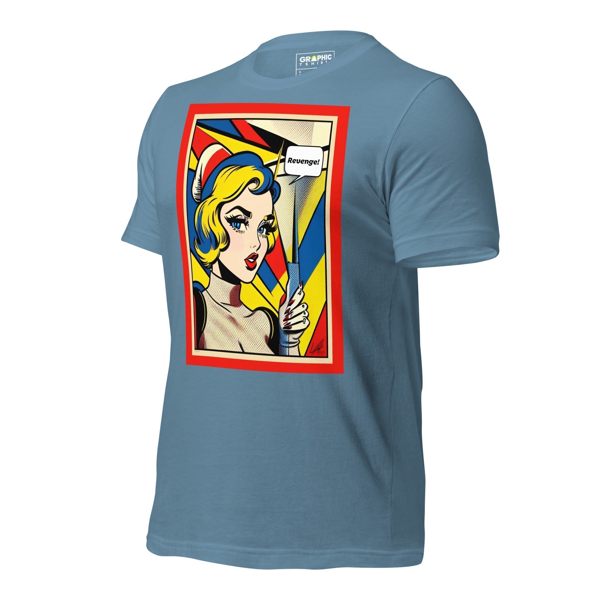 Unisex Crew Neck T-Shirt - Vintage American Comic Series v.9 - GRAPHIC T-SHIRTS