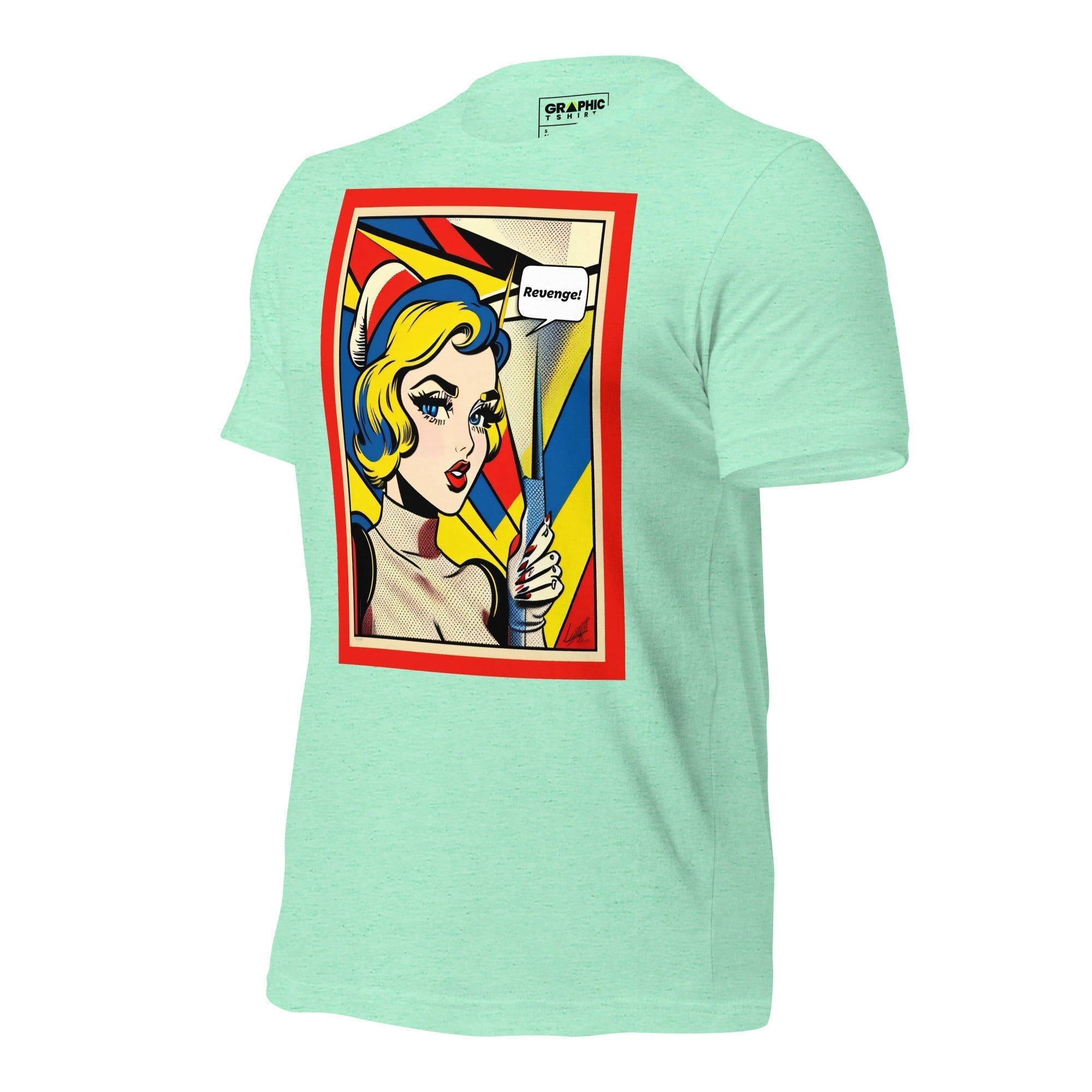 Unisex Crew Neck T-Shirt - Vintage American Comic Series v.9 - GRAPHIC T-SHIRTS