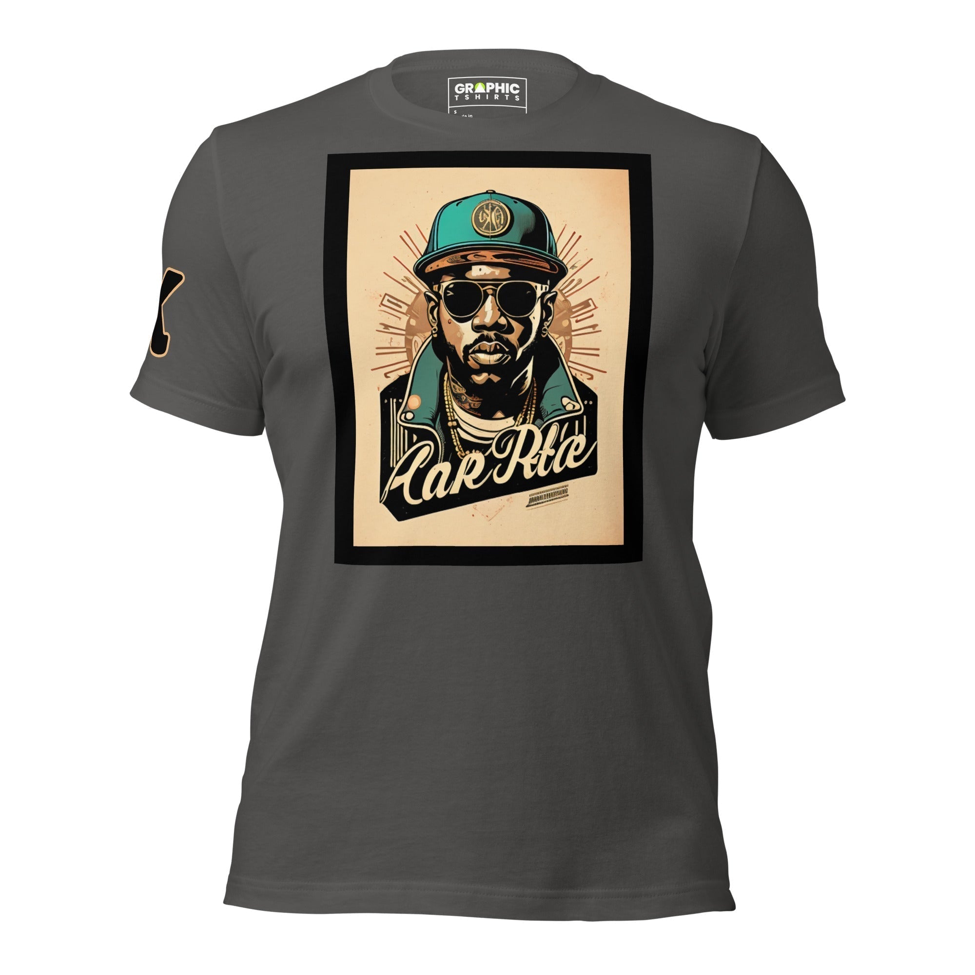 Unisex Crew Neck T-Shirt - Vintage Hip Hop Series v.10 - GRAPHIC T-SHIRTS