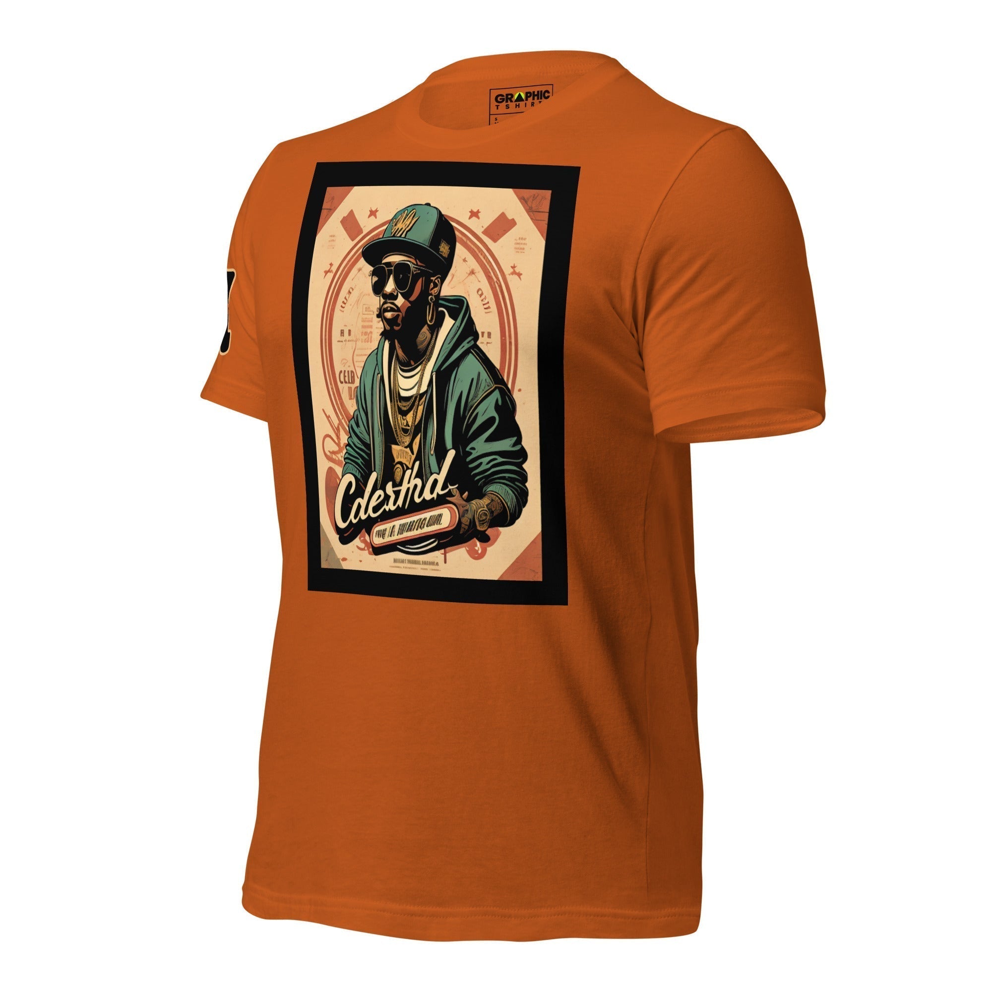 Unisex Crew Neck T-Shirt - Vintage Hip Hop Series v.12 - GRAPHIC T-SHIRTS