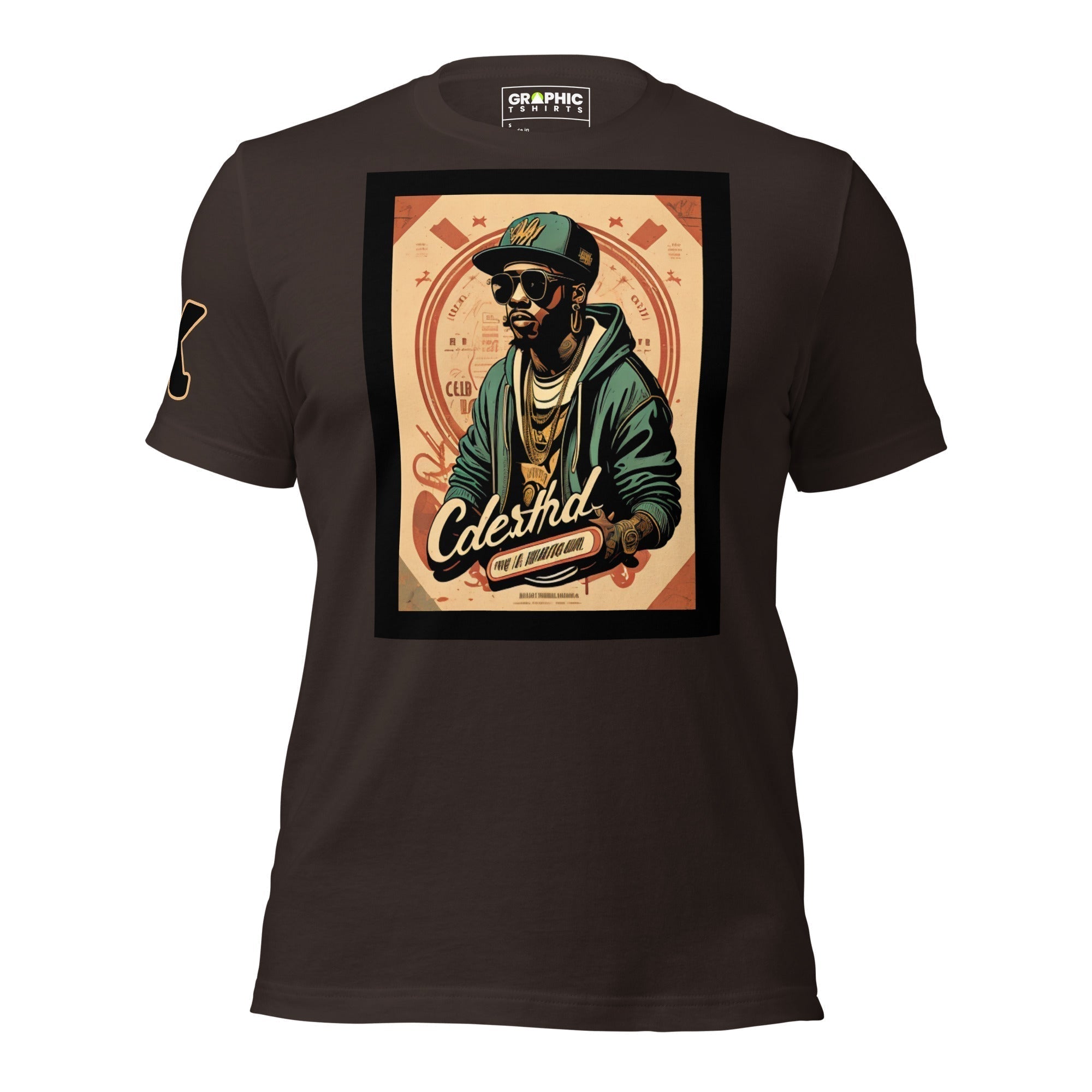 Unisex Crew Neck T-Shirt - Vintage Hip Hop Series v.12 - GRAPHIC T-SHIRTS