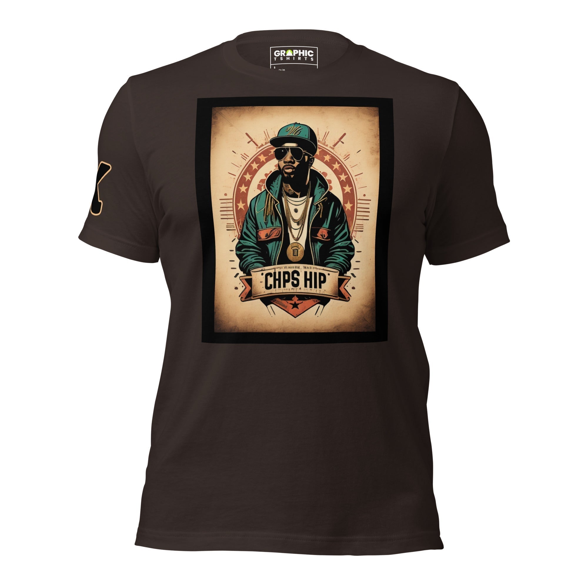 Unisex Crew Neck T-Shirt - Vintage Hip Hop Series v.13 - GRAPHIC T-SHIRTS