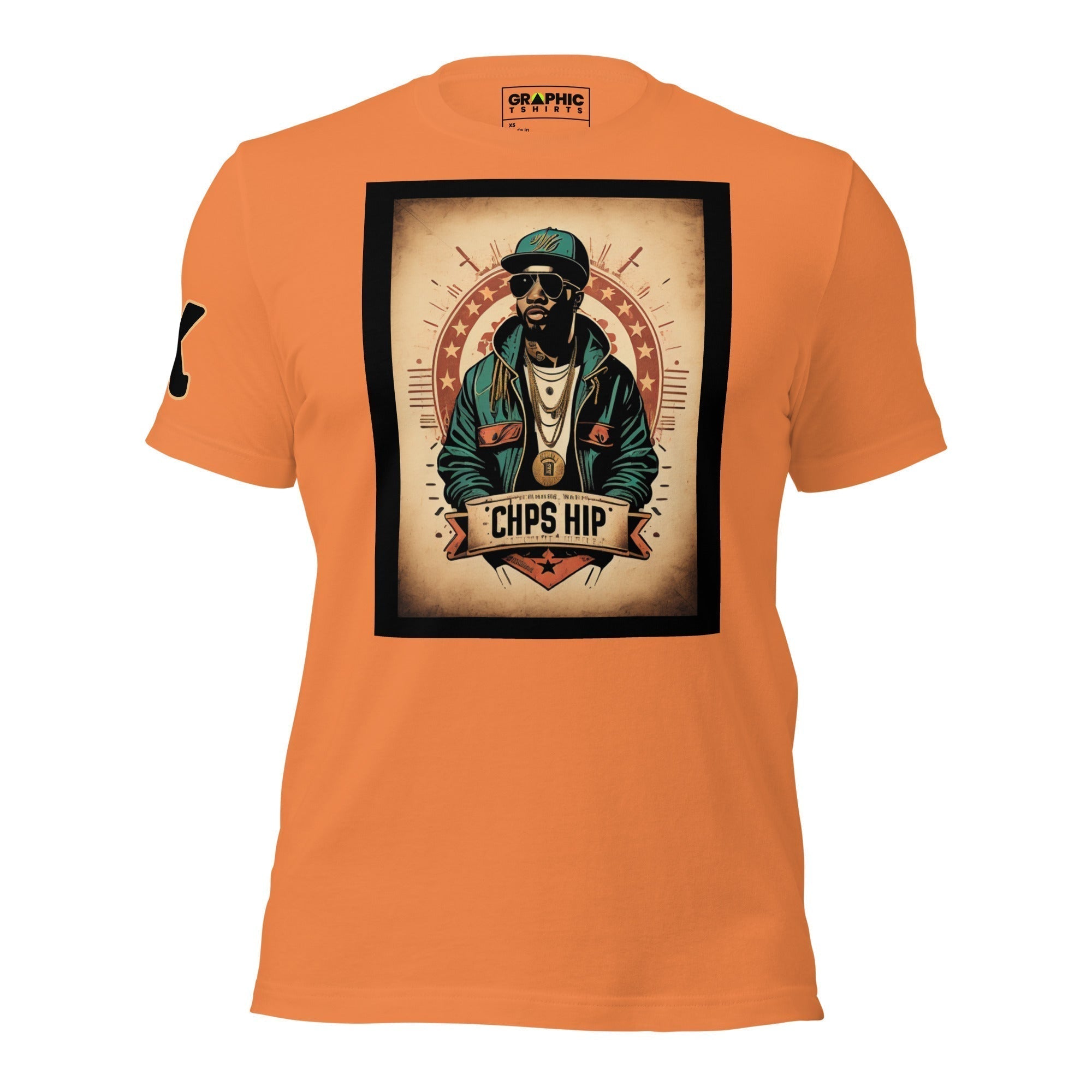 Unisex Crew Neck T-Shirt - Vintage Hip Hop Series v.13 - GRAPHIC T-SHIRTS