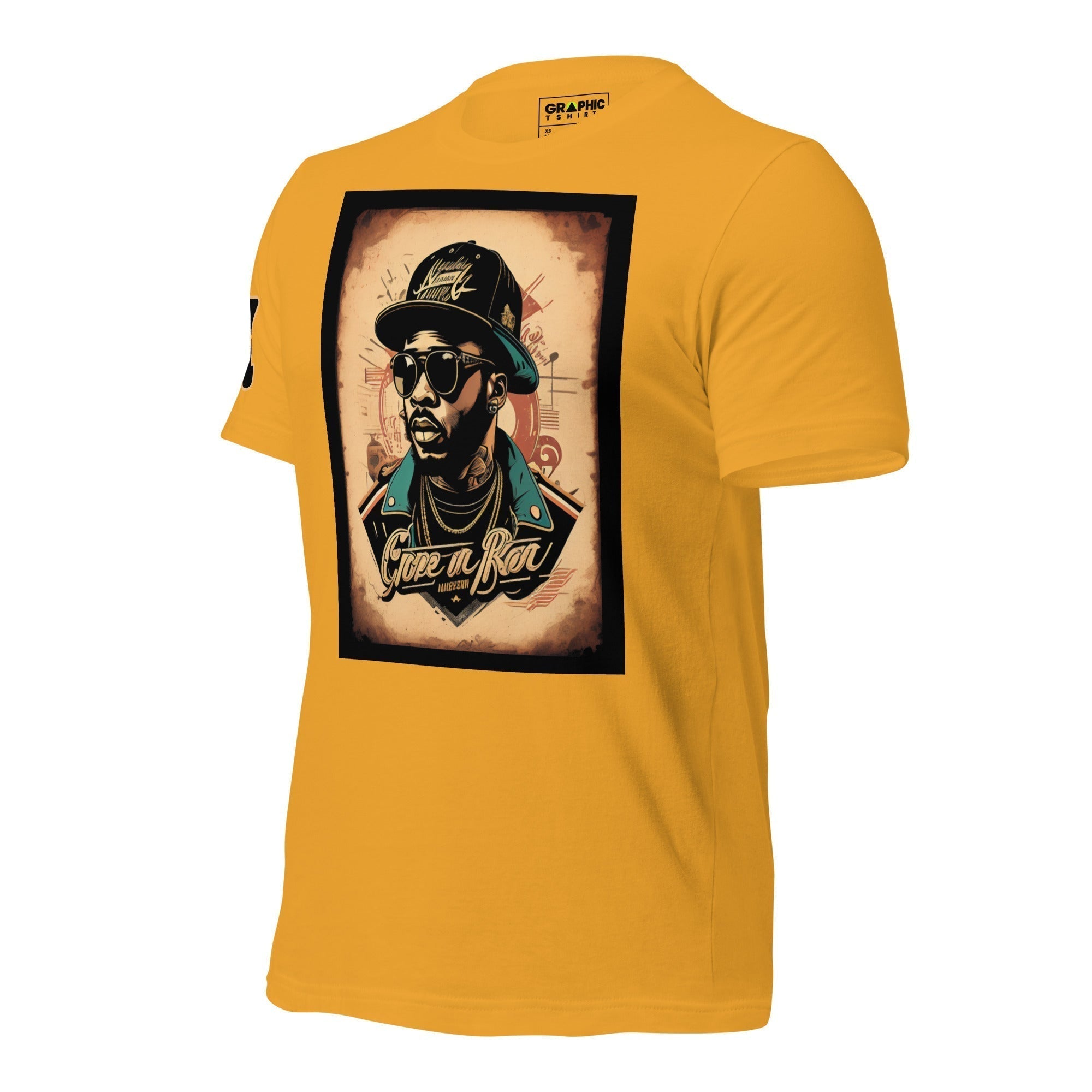Unisex Crew Neck T-Shirt - Vintage Hip Hop Series v.14 - GRAPHIC T-SHIRTS