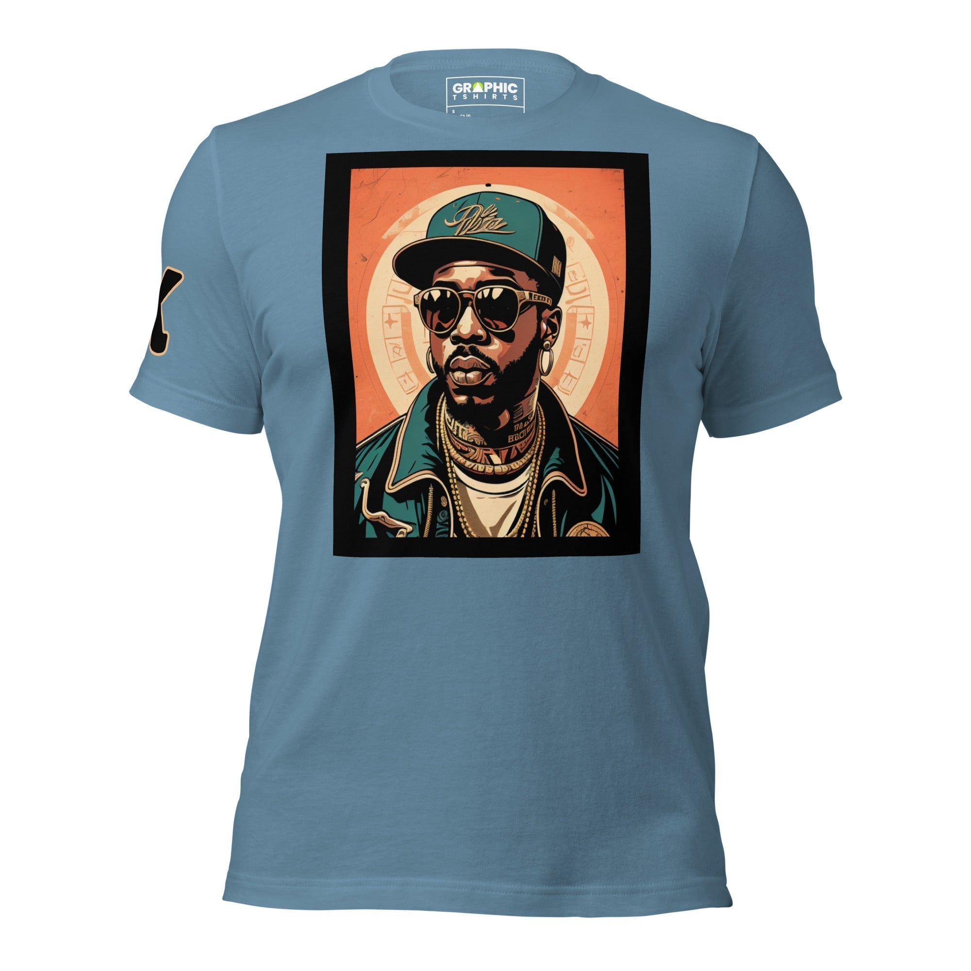 Unisex Crew Neck T-Shirt - Vintage Hip Hop Series v.16 - GRAPHIC T-SHIRTS