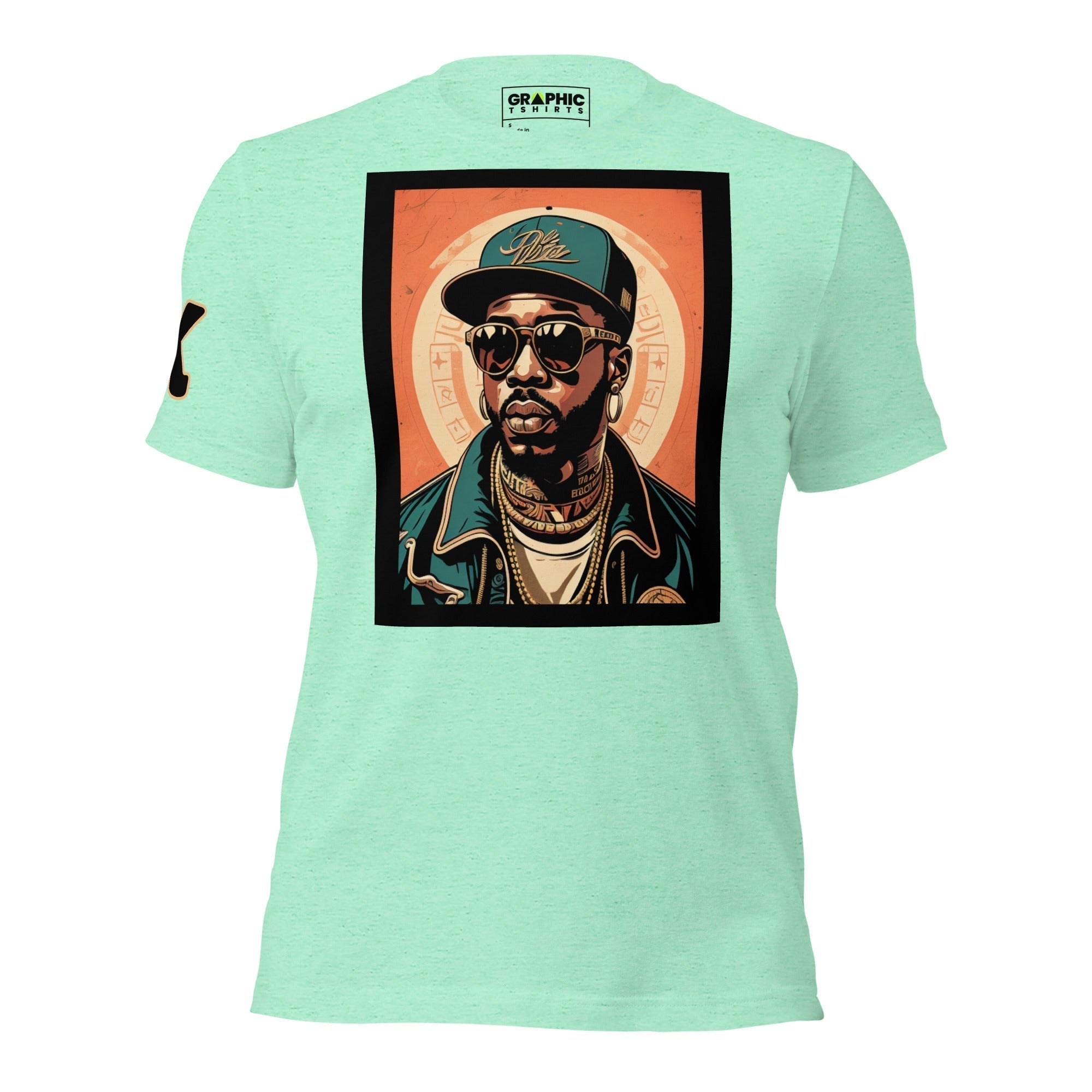 Unisex Crew Neck T-Shirt - Vintage Hip Hop Series v.16 - GRAPHIC T-SHIRTS