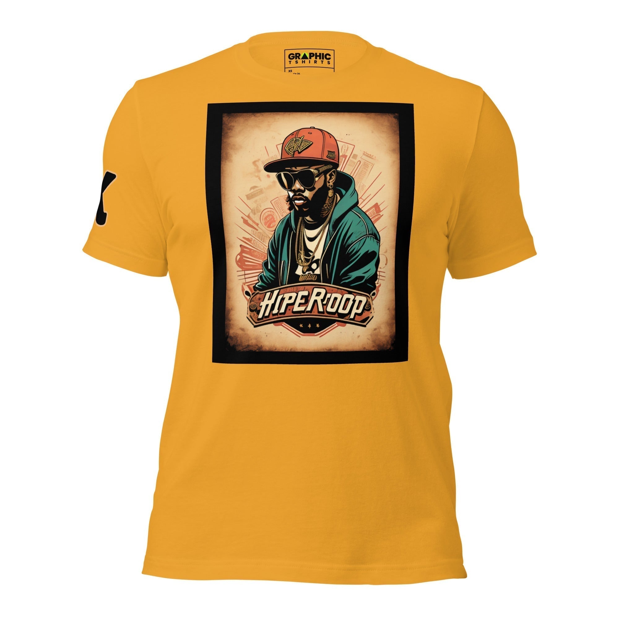 Unisex Crew Neck T-Shirt - Vintage Hip Hop Series v.18 - GRAPHIC T-SHIRTS