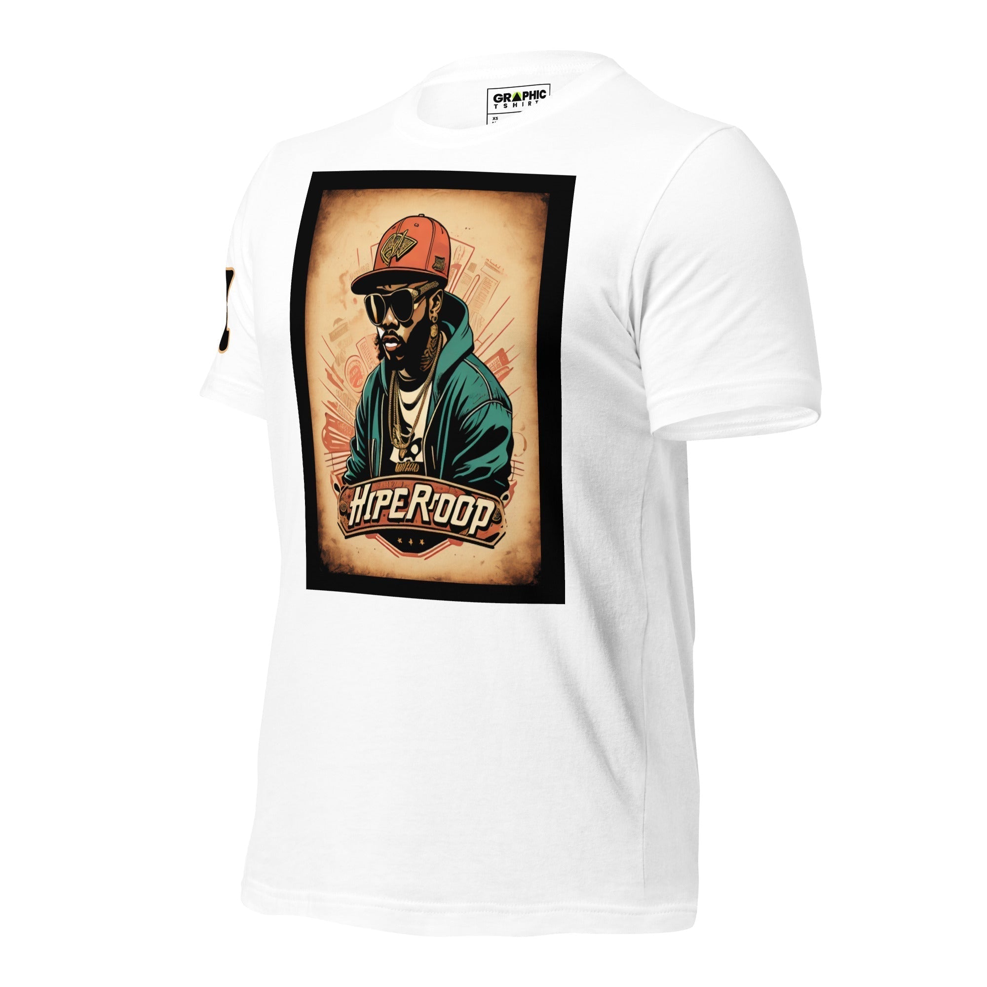 Unisex Crew Neck T-Shirt - Vintage Hip Hop Series v.18 - GRAPHIC T-SHIRTS