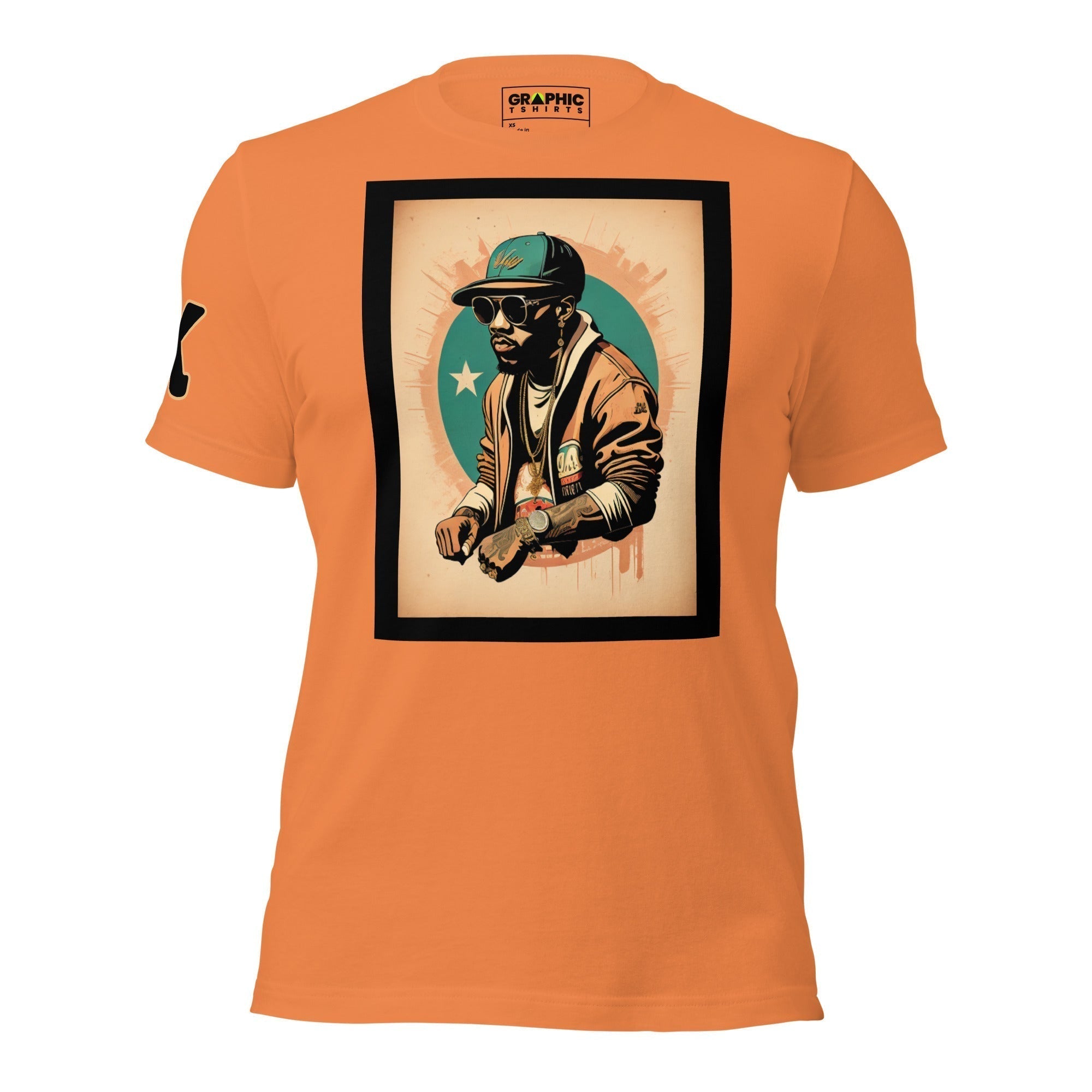 Unisex Crew Neck T-Shirt - Vintage Hip Hop Series v.19 - GRAPHIC T-SHIRTS