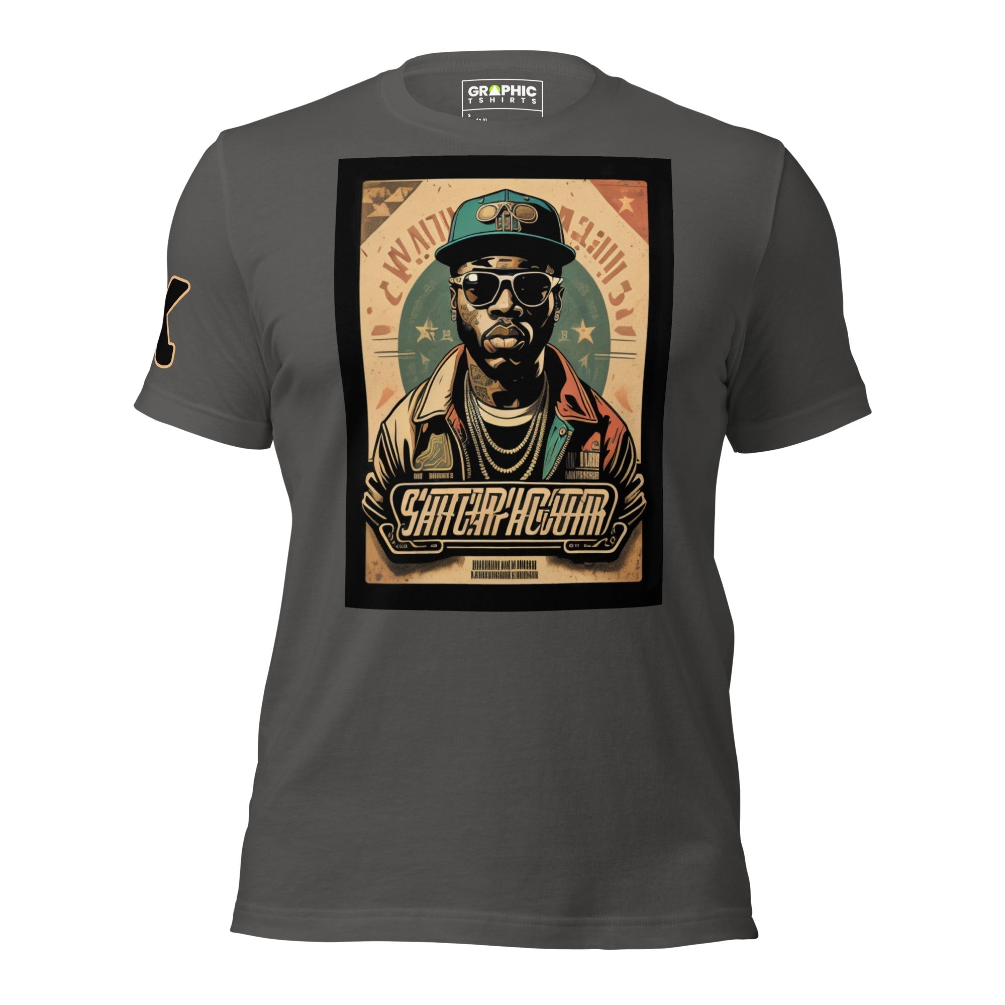 Unisex Crew Neck T-Shirt - Vintage Hip Hop Series v.21 - GRAPHIC T-SHIRTS