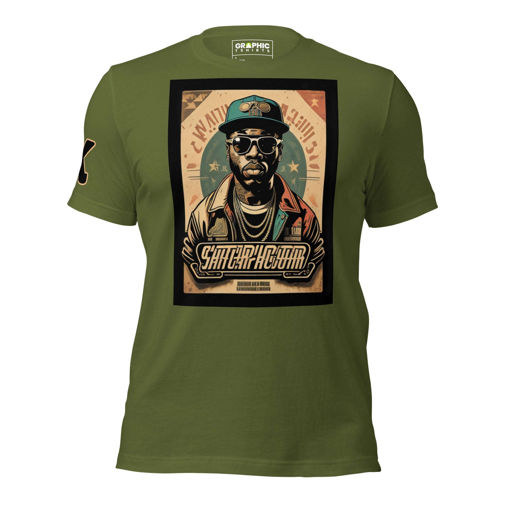 Unisex Crew Neck T-Shirt - Vintage Hip Hop Series v.21 - GRAPHIC T-SHIRTS