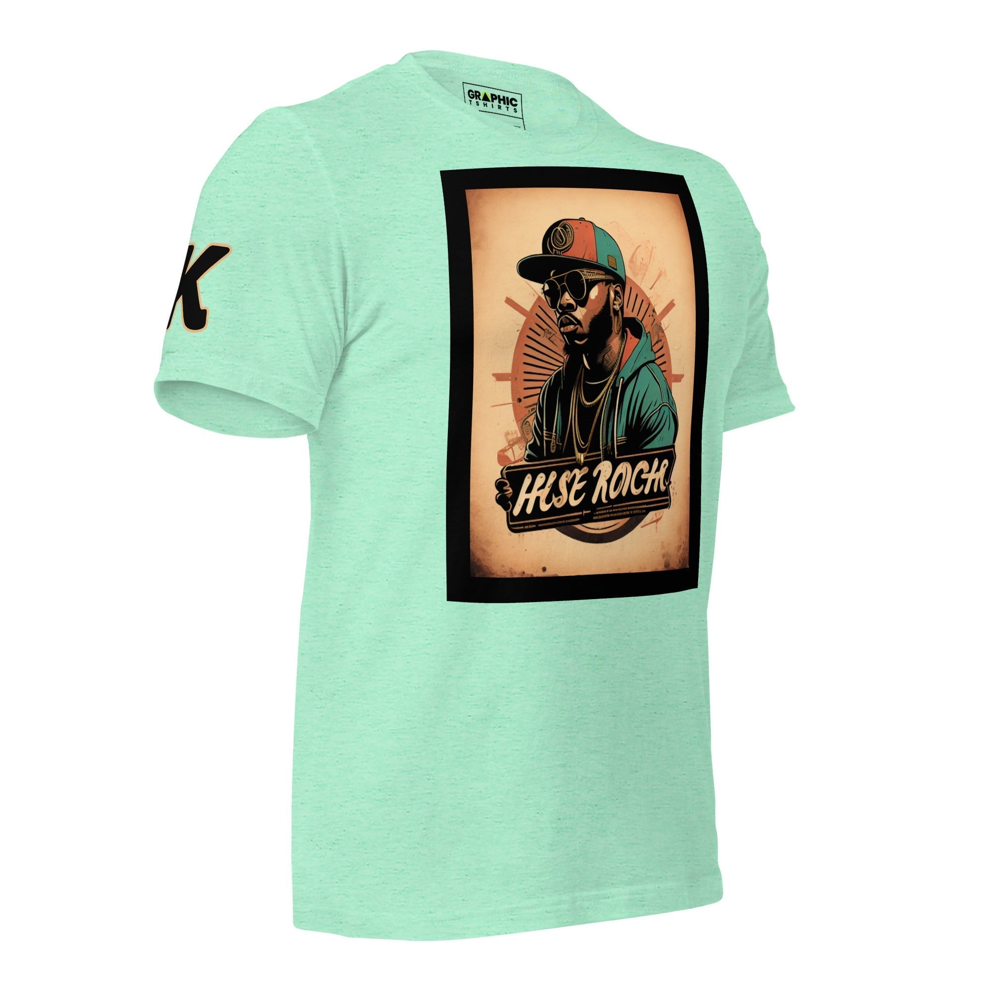 Unisex Crew Neck T-Shirt - Vintage Hip Hop Series v.22 - GRAPHIC T-SHIRTS