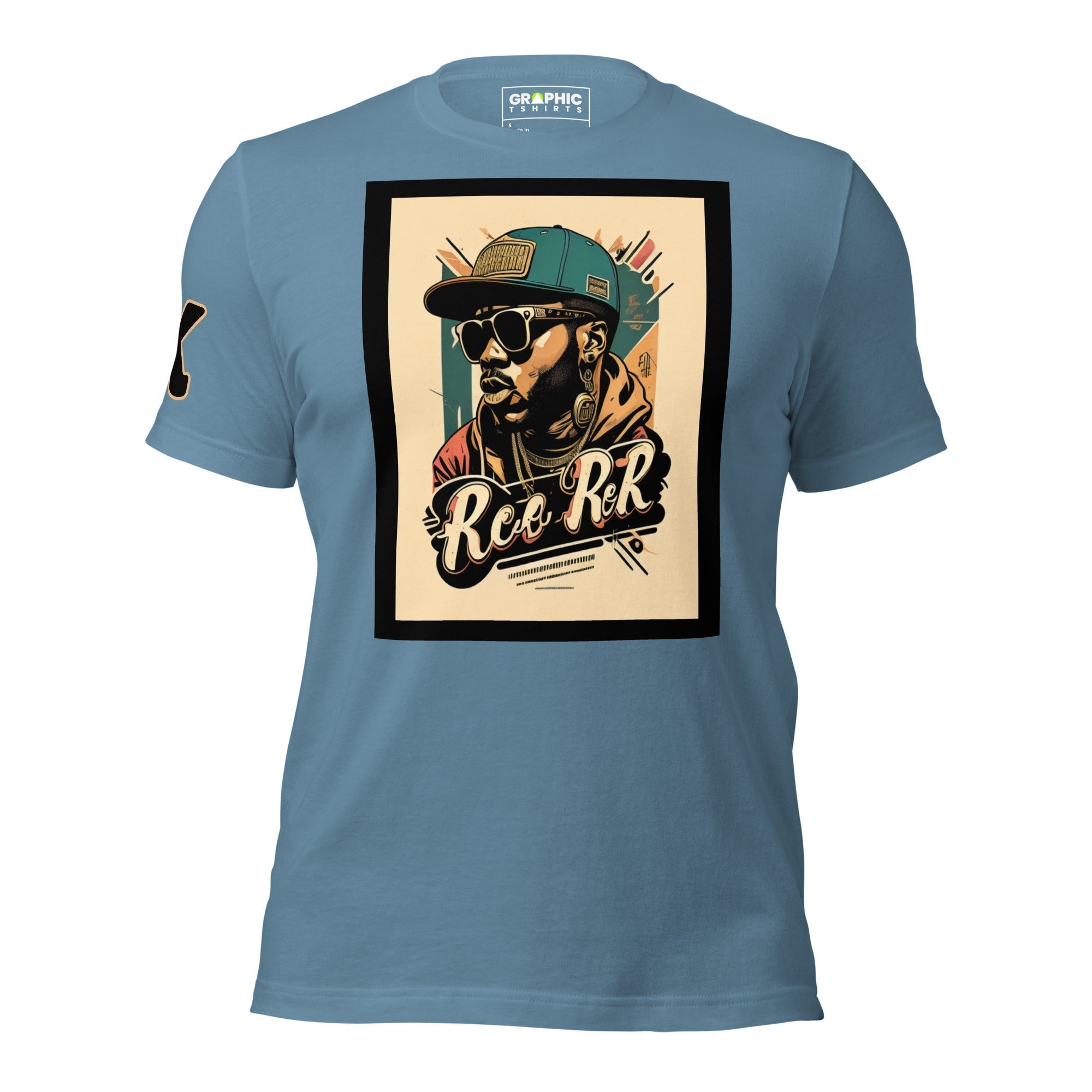 Unisex Crew Neck T-Shirt - Vintage Hip Hop Series v.23 - GRAPHIC T-SHIRTS