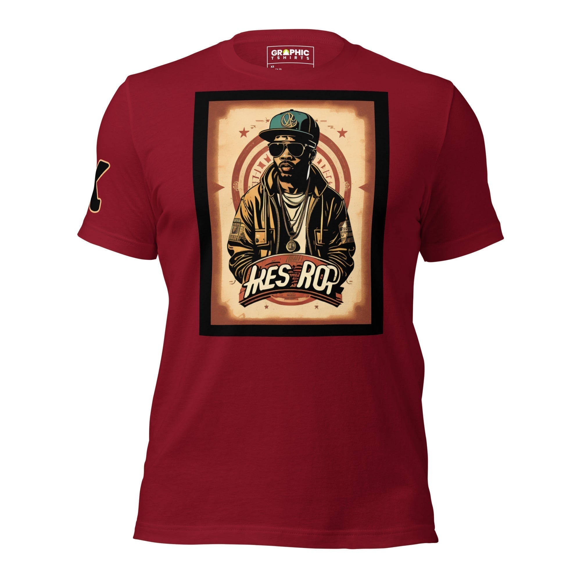 Unisex Crew Neck T-Shirt - Vintage Hip Hop Series v.24 - GRAPHIC T-SHIRTS