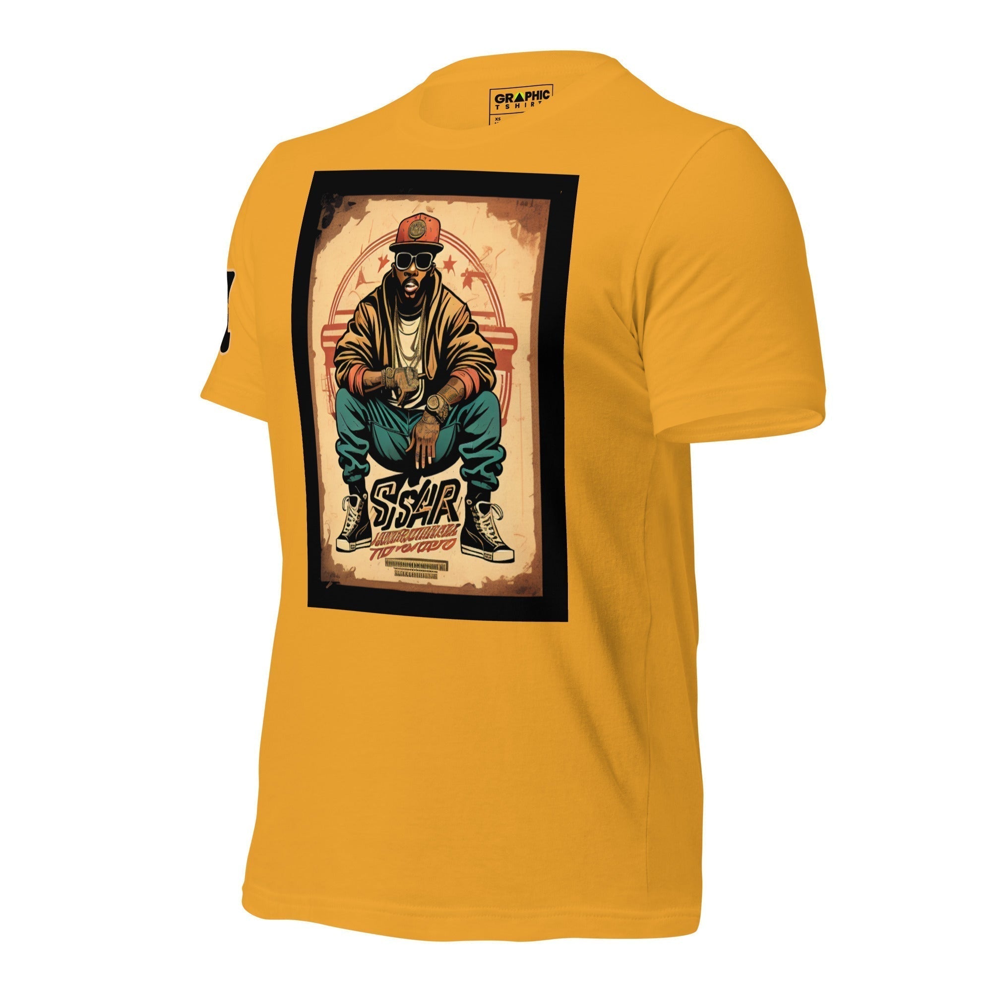 Unisex Crew Neck T-Shirt - Vintage Hip Hop Series v.3 - GRAPHIC T-SHIRTS