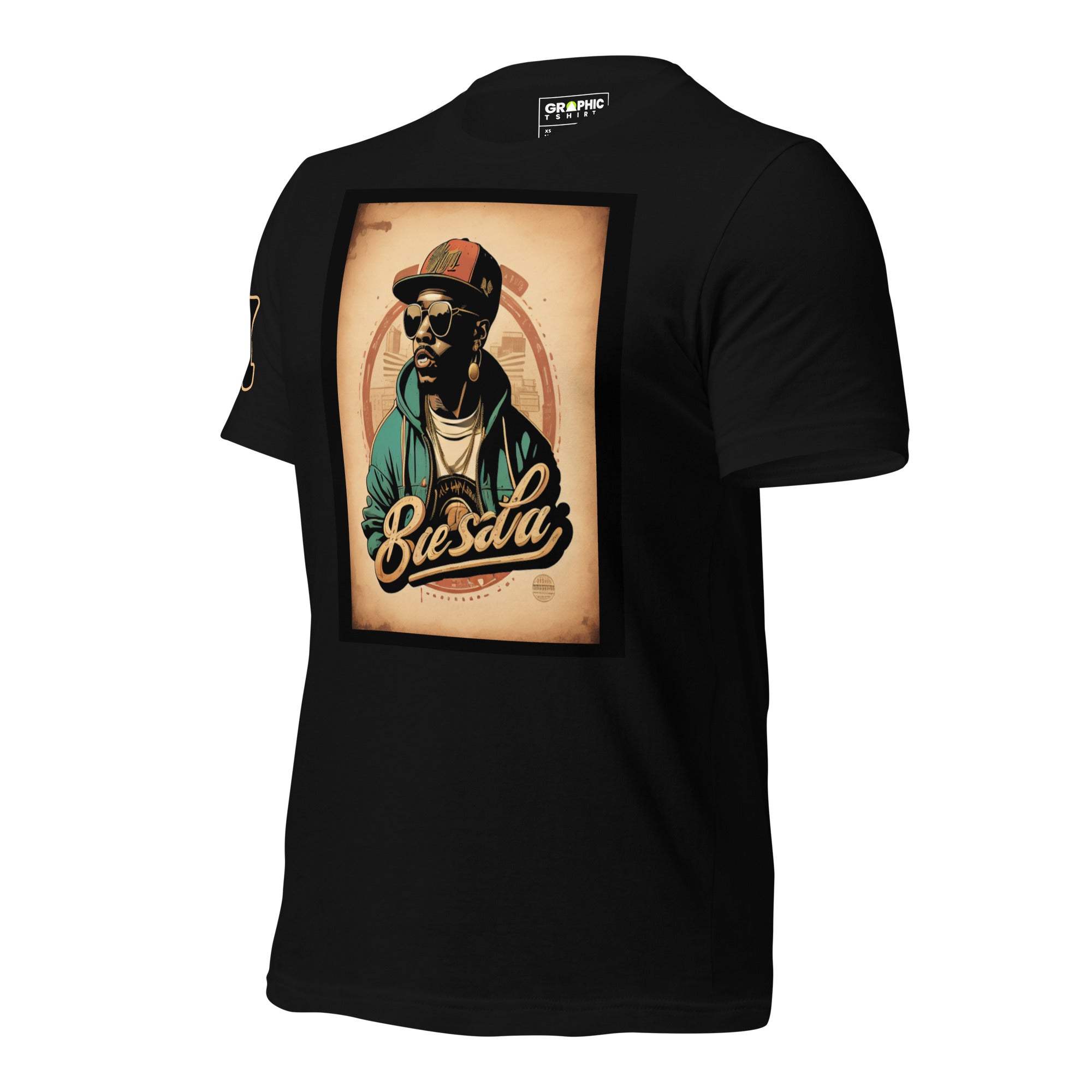 Unisex Crew Neck T-Shirt - Vintage Hip Hop Series v.5 - GRAPHIC T-SHIRTS