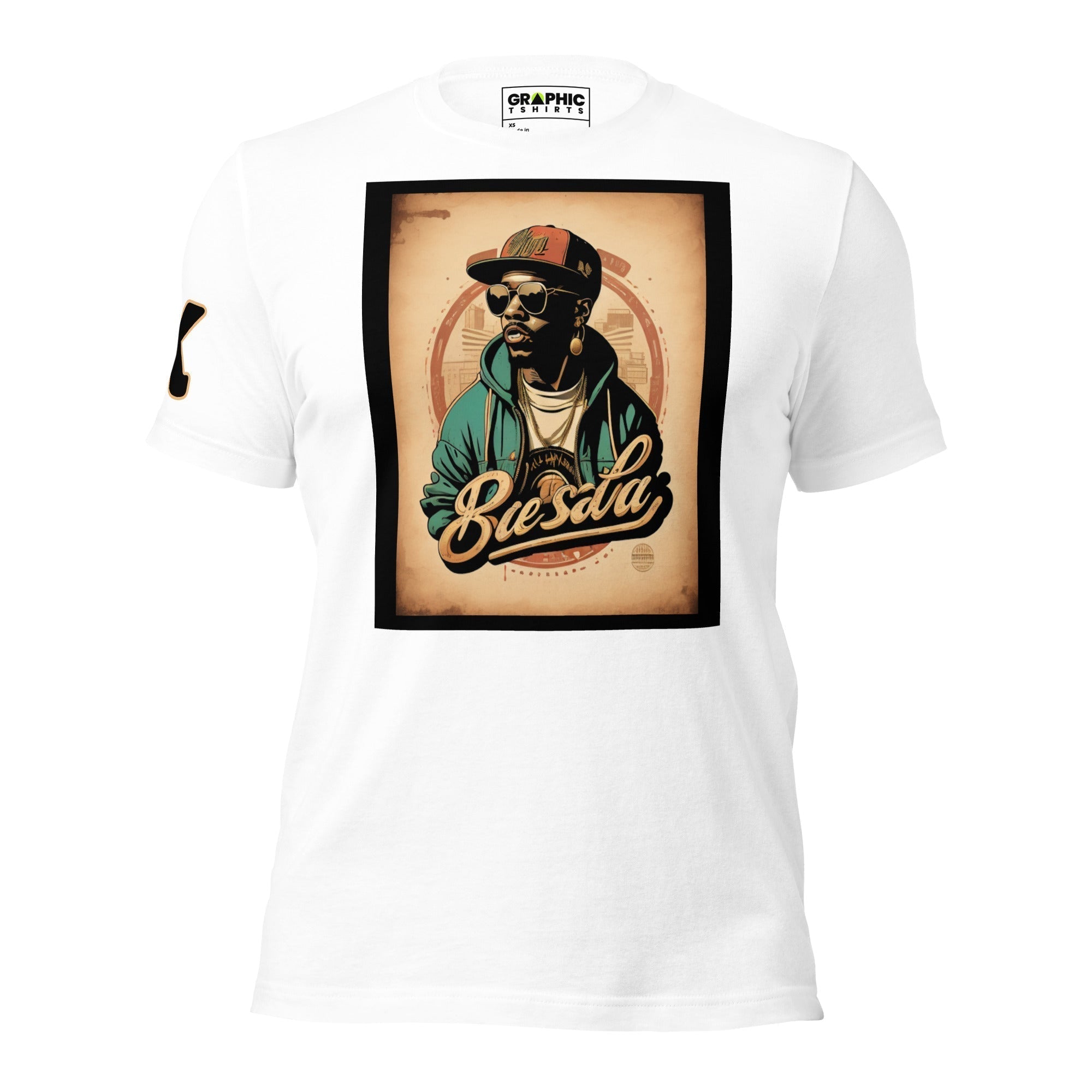 Unisex Crew Neck T-Shirt - Vintage Hip Hop Series v.5 - GRAPHIC T-SHIRTS