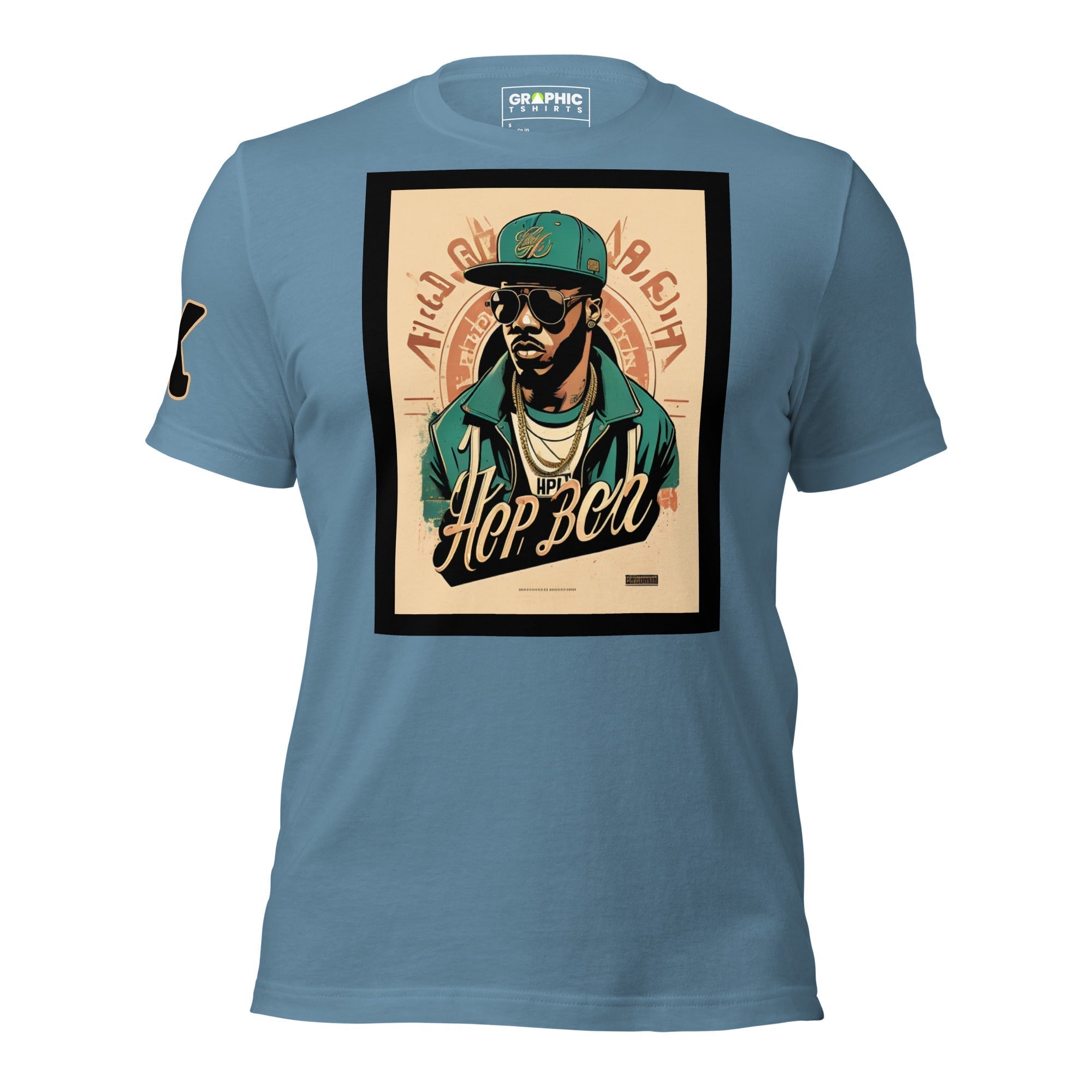 Unisex Crew Neck T-Shirt - Vintage Hip Hop Series v.6 - GRAPHIC T-SHIRTS