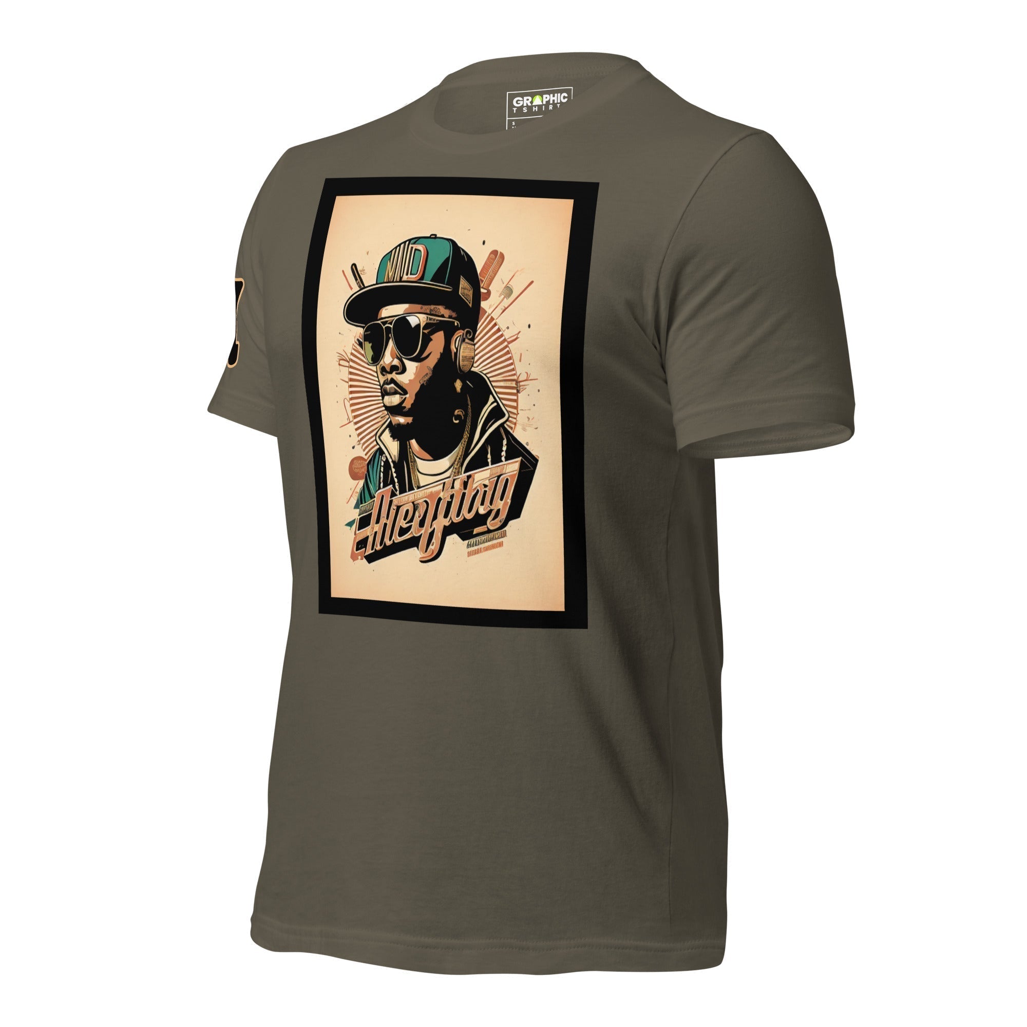 Unisex Crew Neck T-Shirt - Vintage Hip Hop Series v.7 - GRAPHIC T-SHIRTS