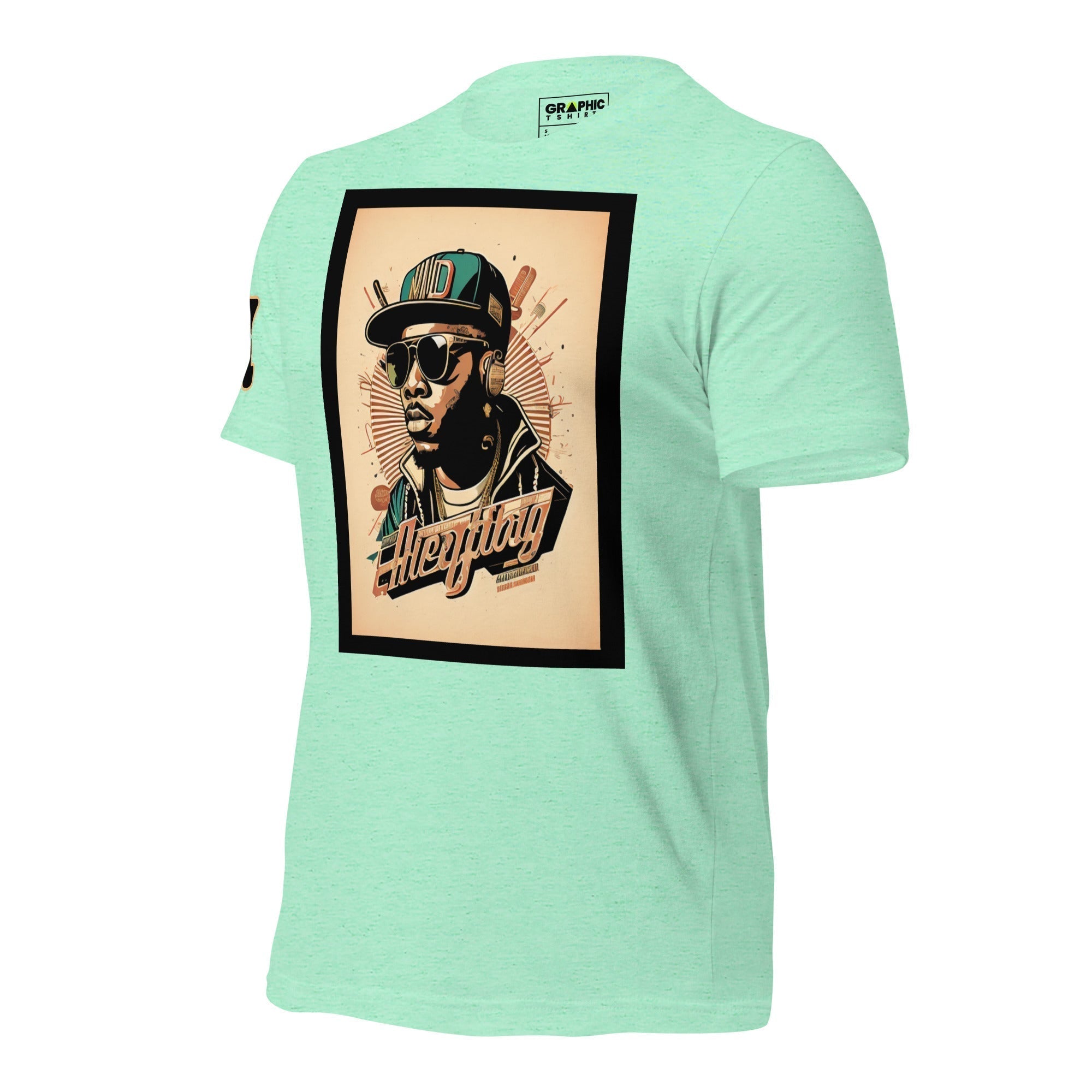 Unisex Crew Neck T-Shirt - Vintage Hip Hop Series v.7 - GRAPHIC T-SHIRTS