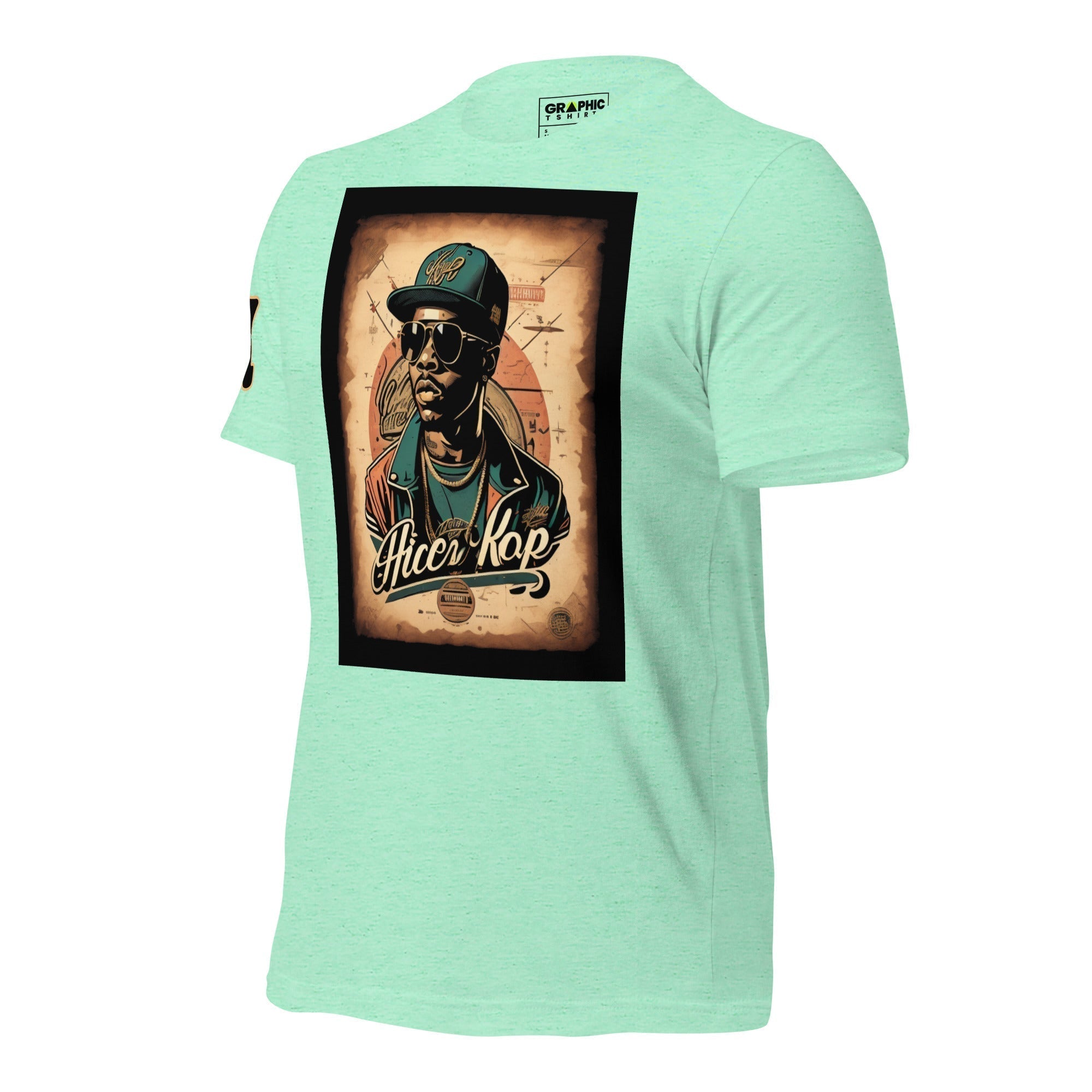 Unisex Crew Neck T-Shirt - Vintage Hip Hop Series v.8 - GRAPHIC T-SHIRTS