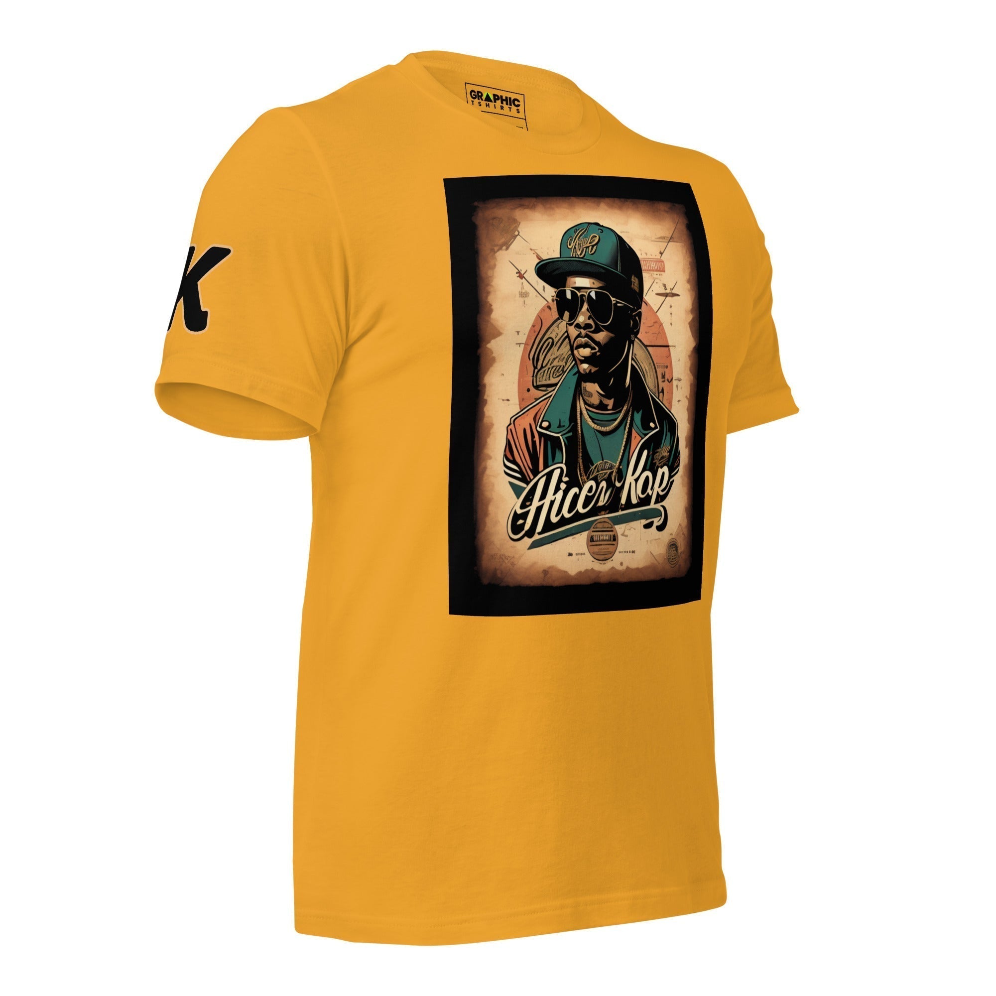Unisex Crew Neck T-Shirt - Vintage Hip Hop Series v.8 - GRAPHIC T-SHIRTS