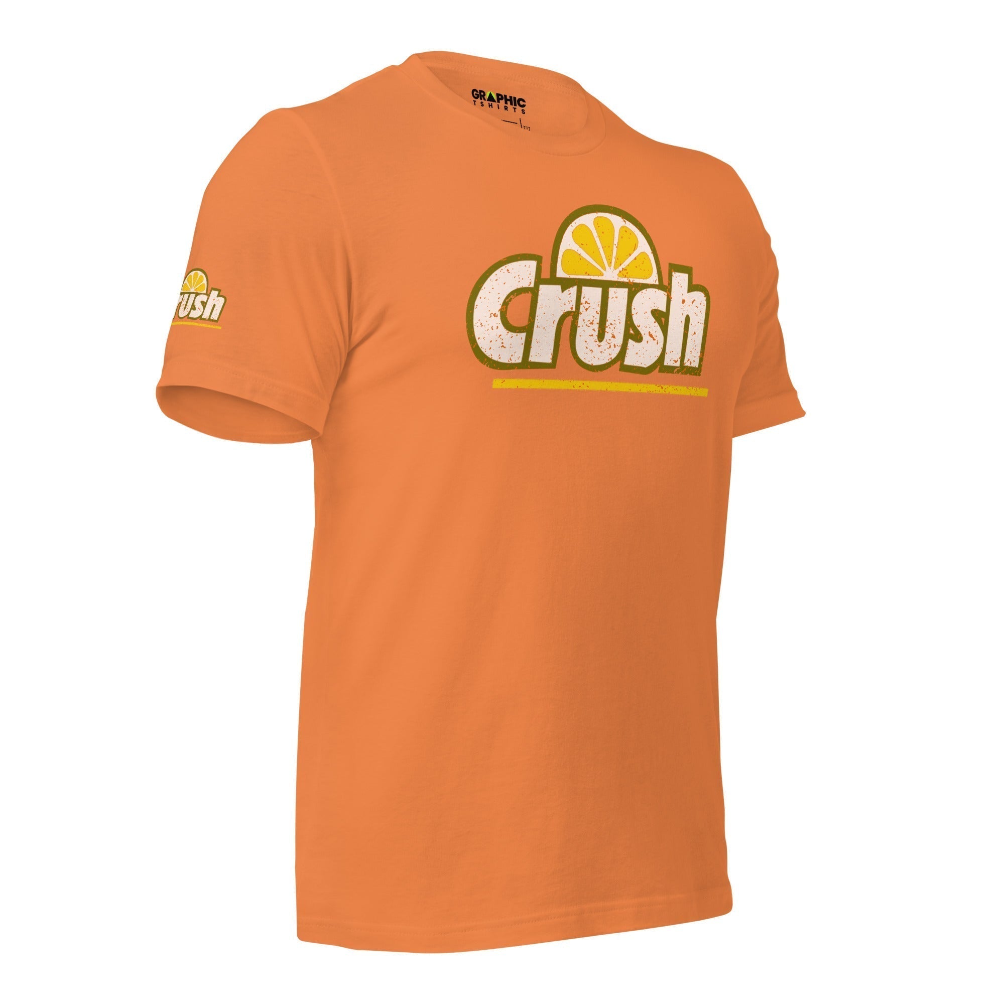 Unisex Crew Neck T-Shirt - Vintage Orange Crush - GRAPHIC T-SHIRTS