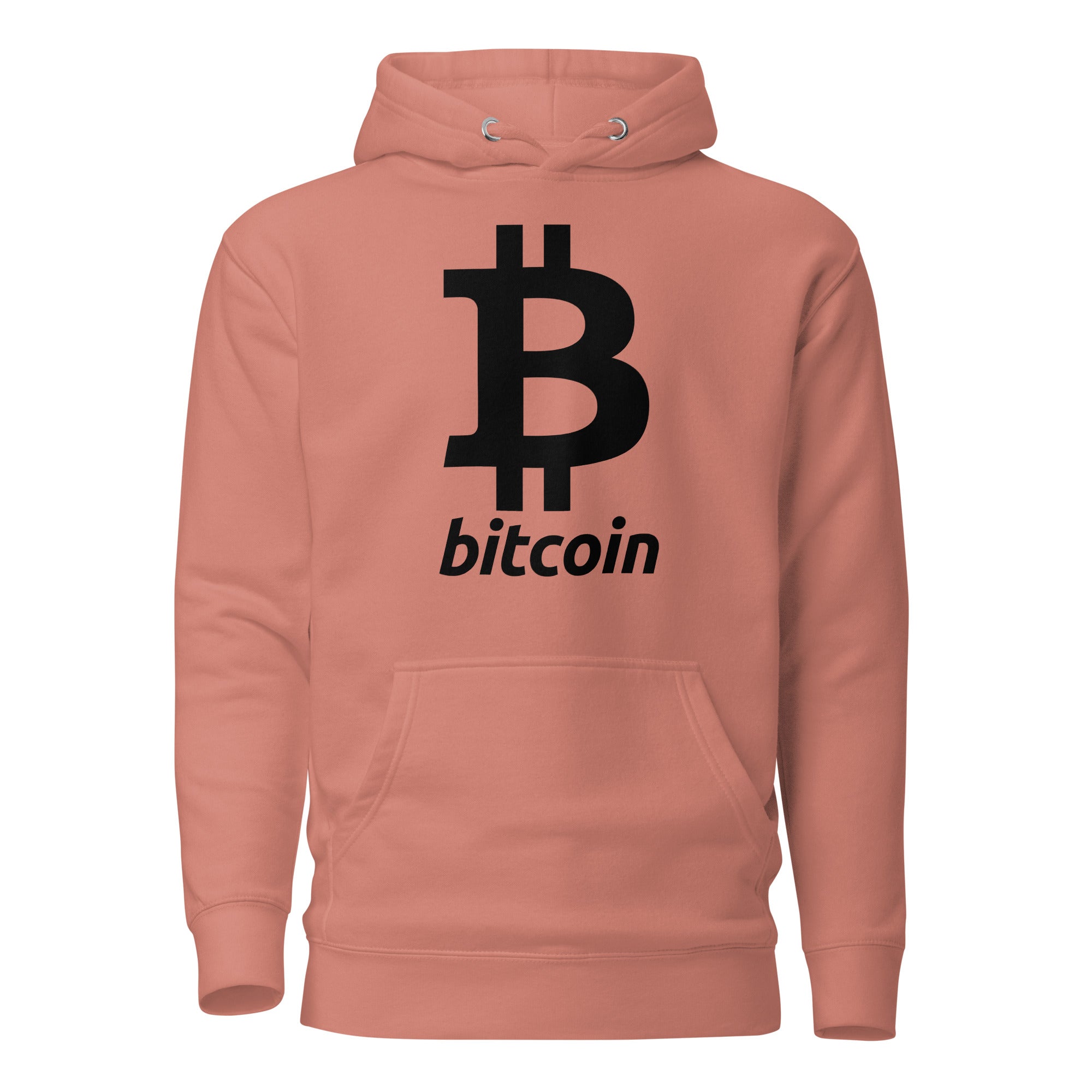 Unisex Premium Hoodie - Cotton Heritage - Bitcoin Cryptocurrency Logo - GRAPHIC T-SHIRTS