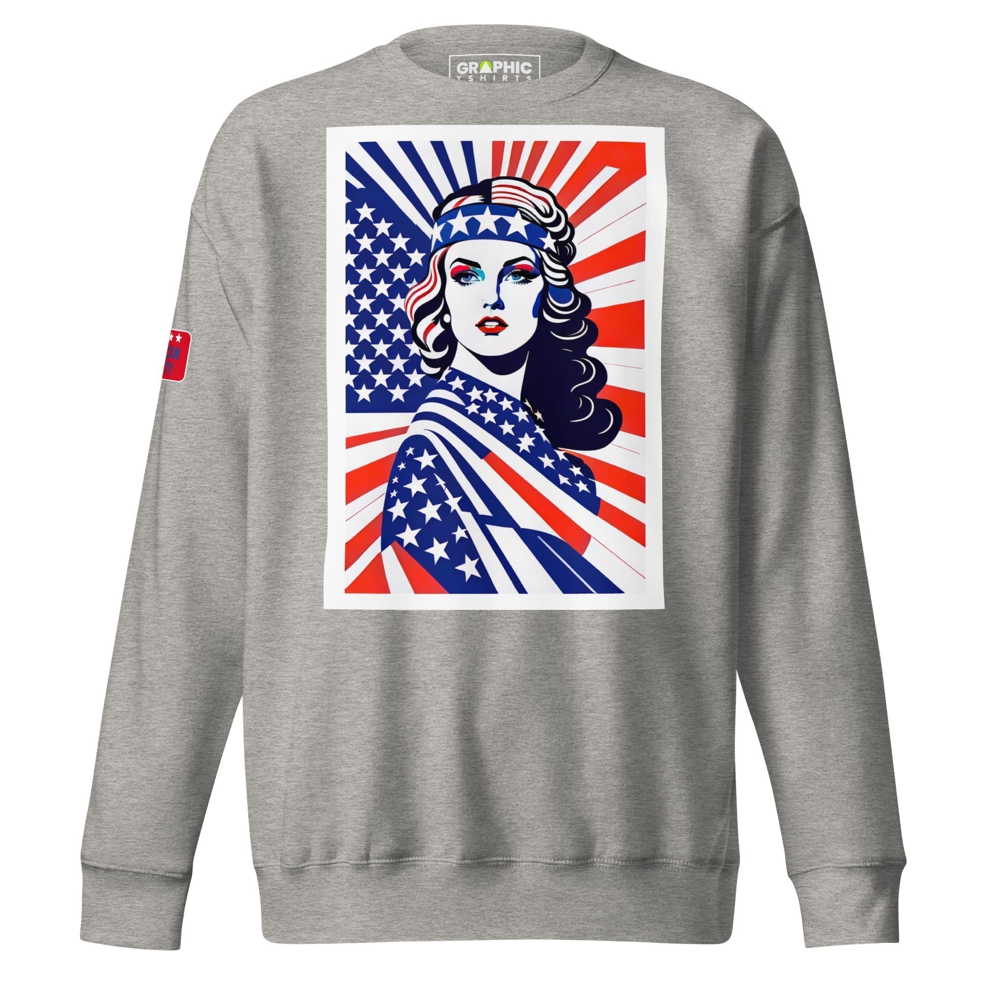 Unisex Premium Sweatshirt - American Liberty Series v.11 - GRAPHIC T-SHIRTS