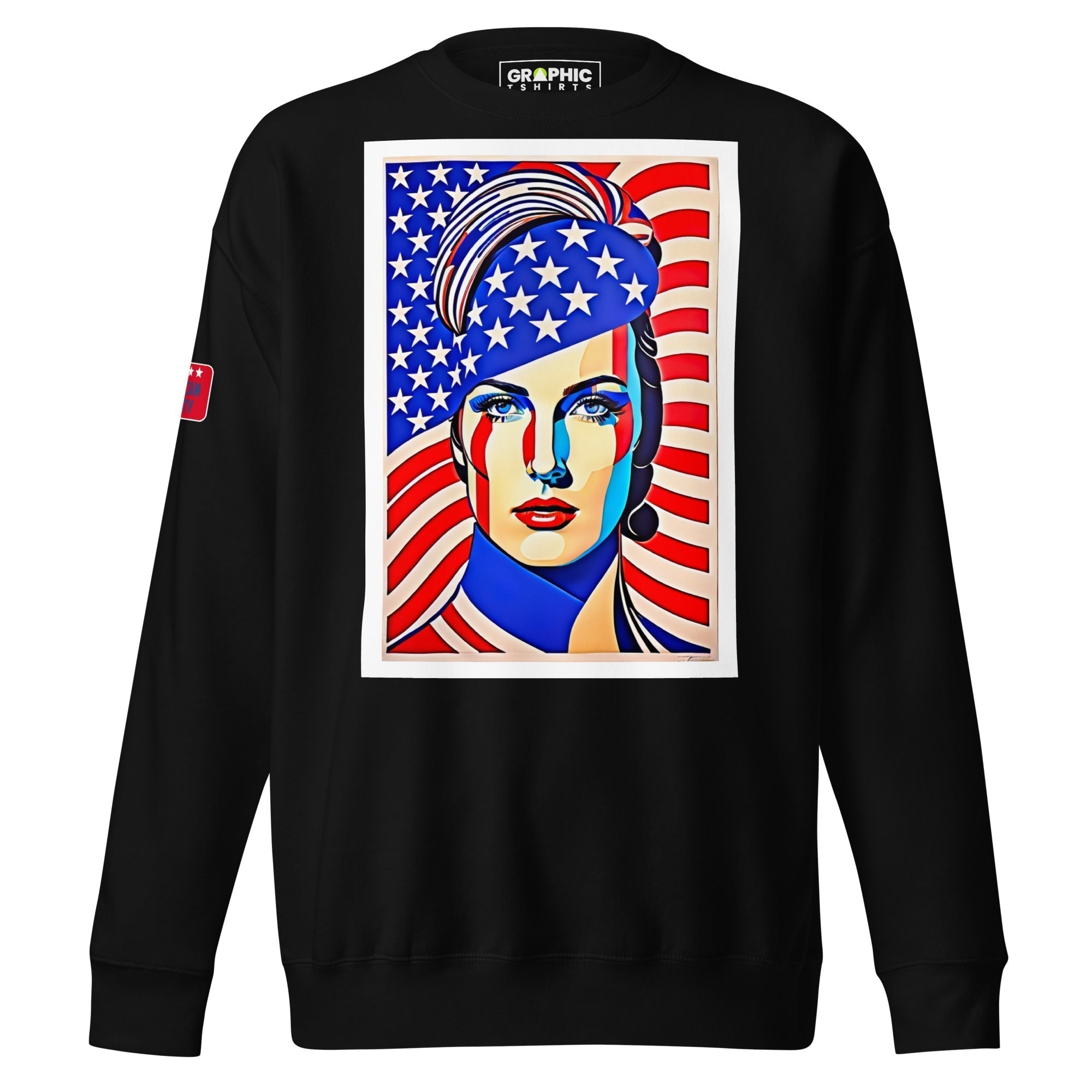 Unisex Premium Sweatshirt - American Liberty Series v.13 - GRAPHIC T-SHIRTS