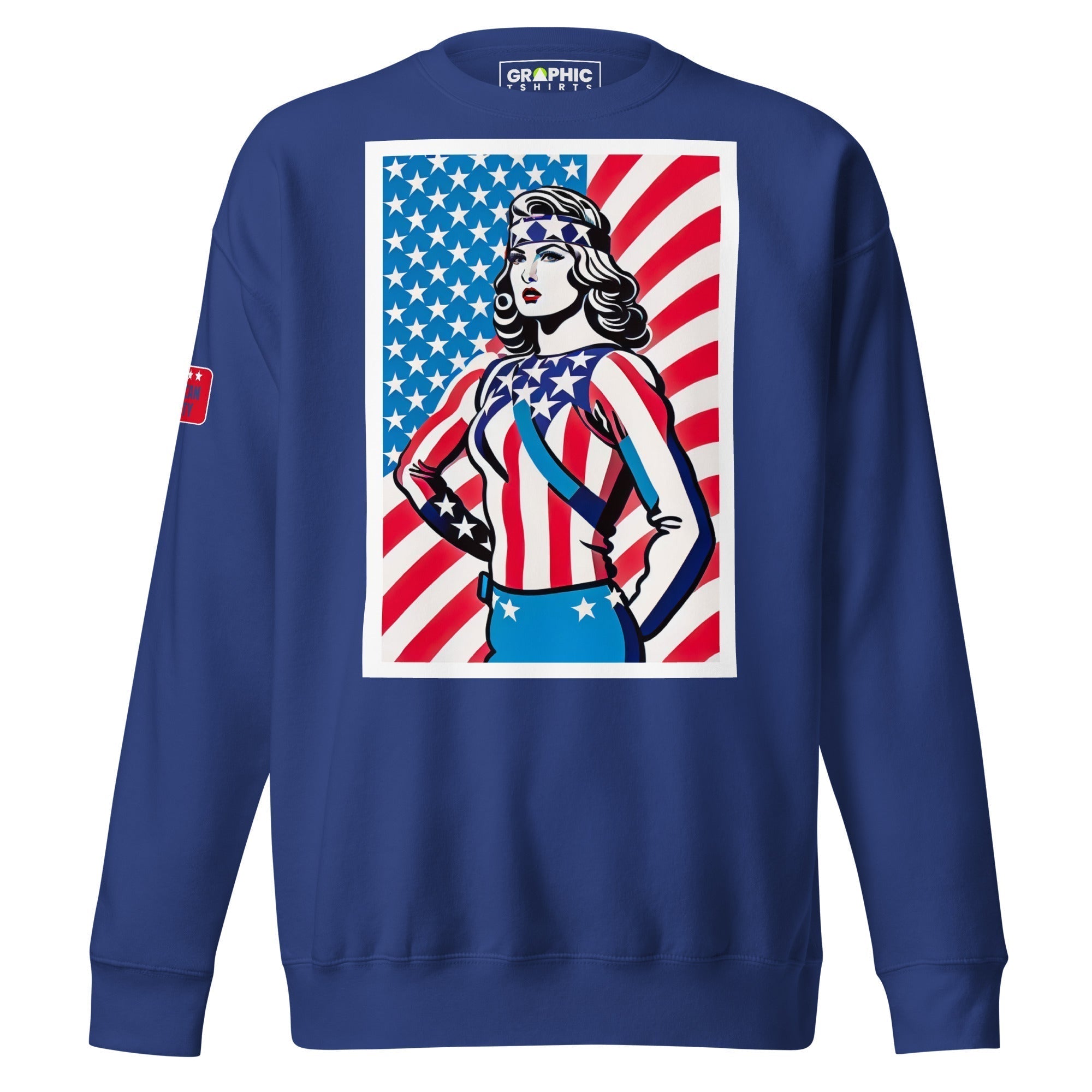 Unisex Premium Sweatshirt - American Liberty Series v.14 - GRAPHIC T-SHIRTS