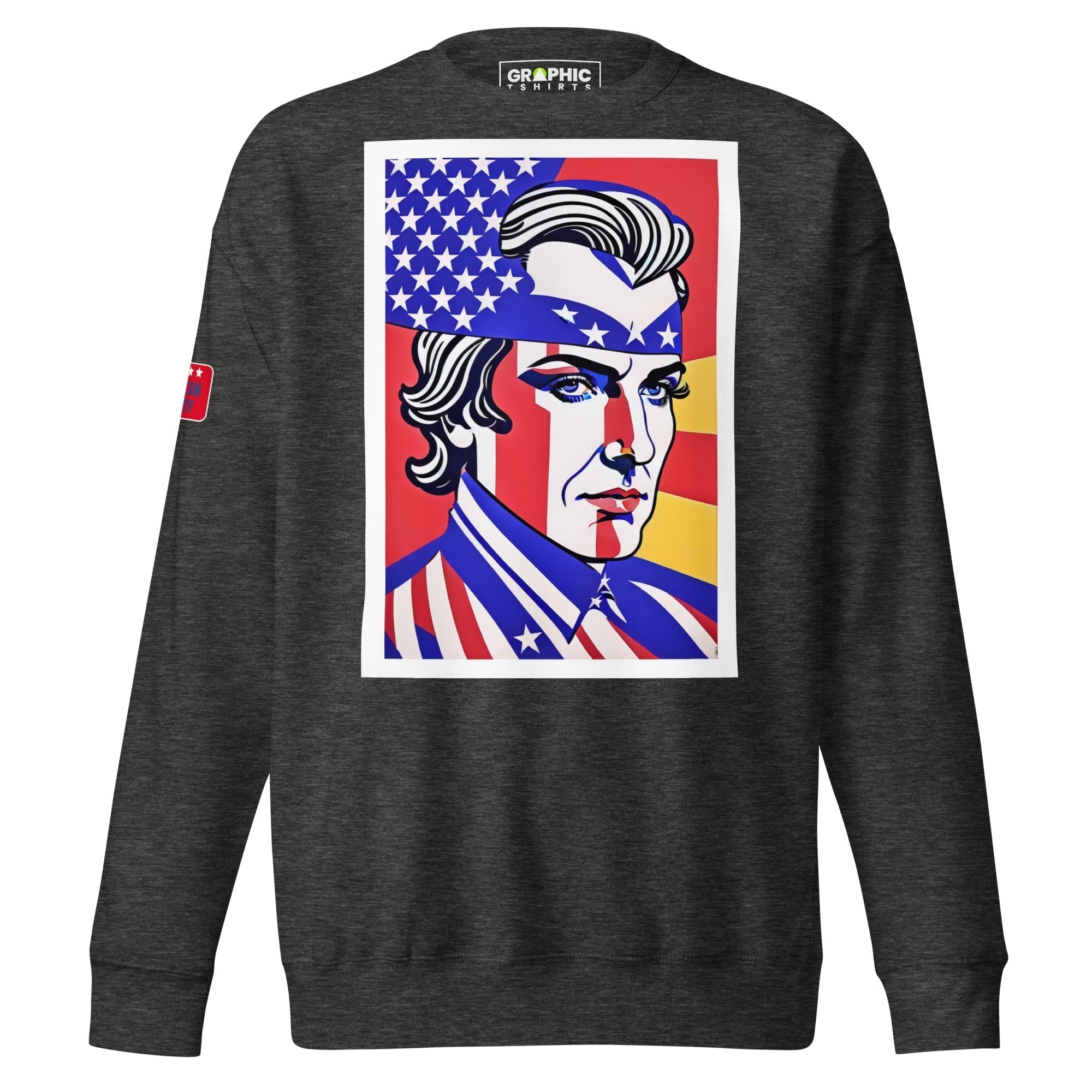 Unisex Premium Sweatshirt - American Liberty Series v.15 - GRAPHIC T-SHIRTS